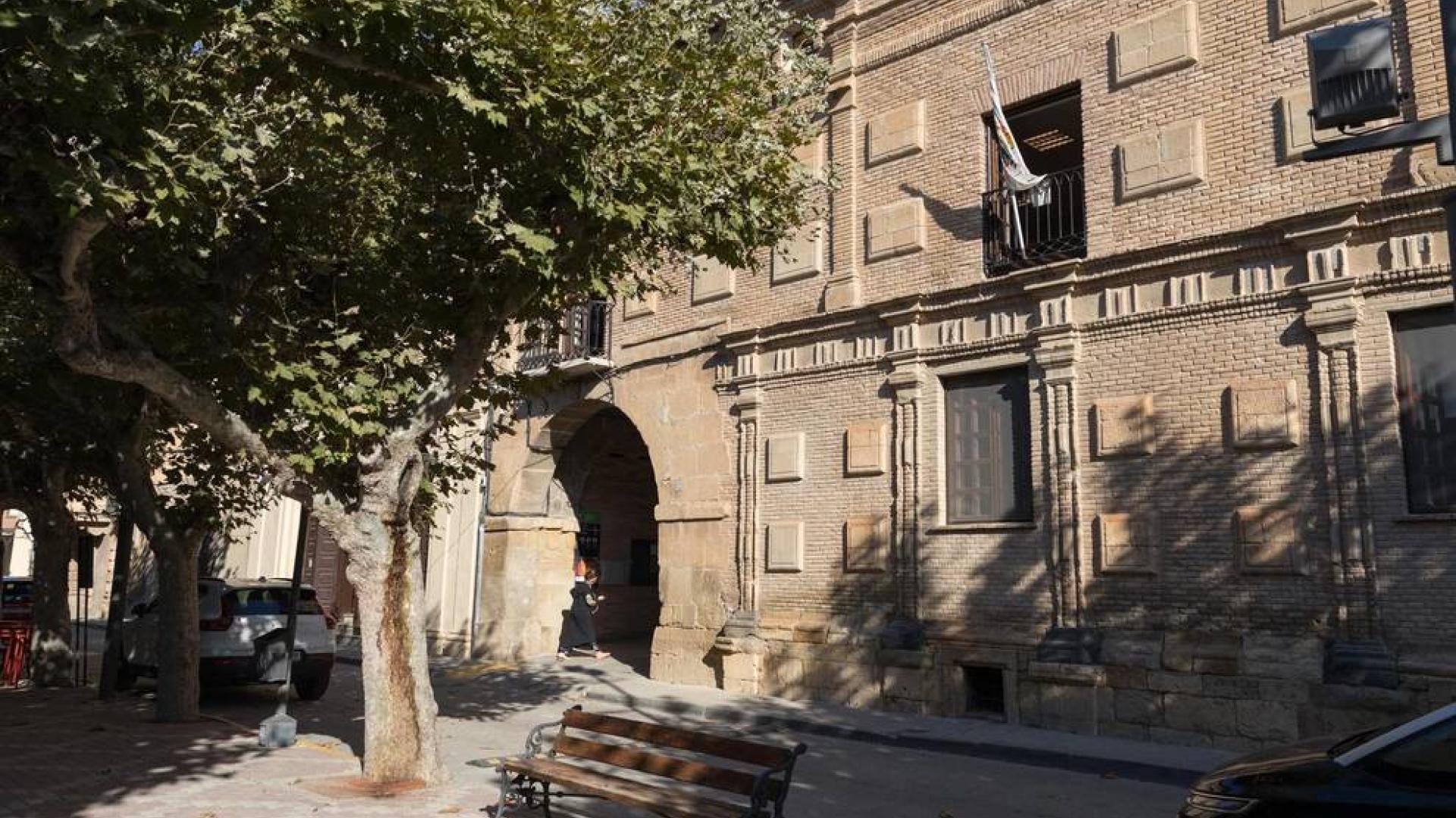 Fachada del Ayuntamiento de Fitero