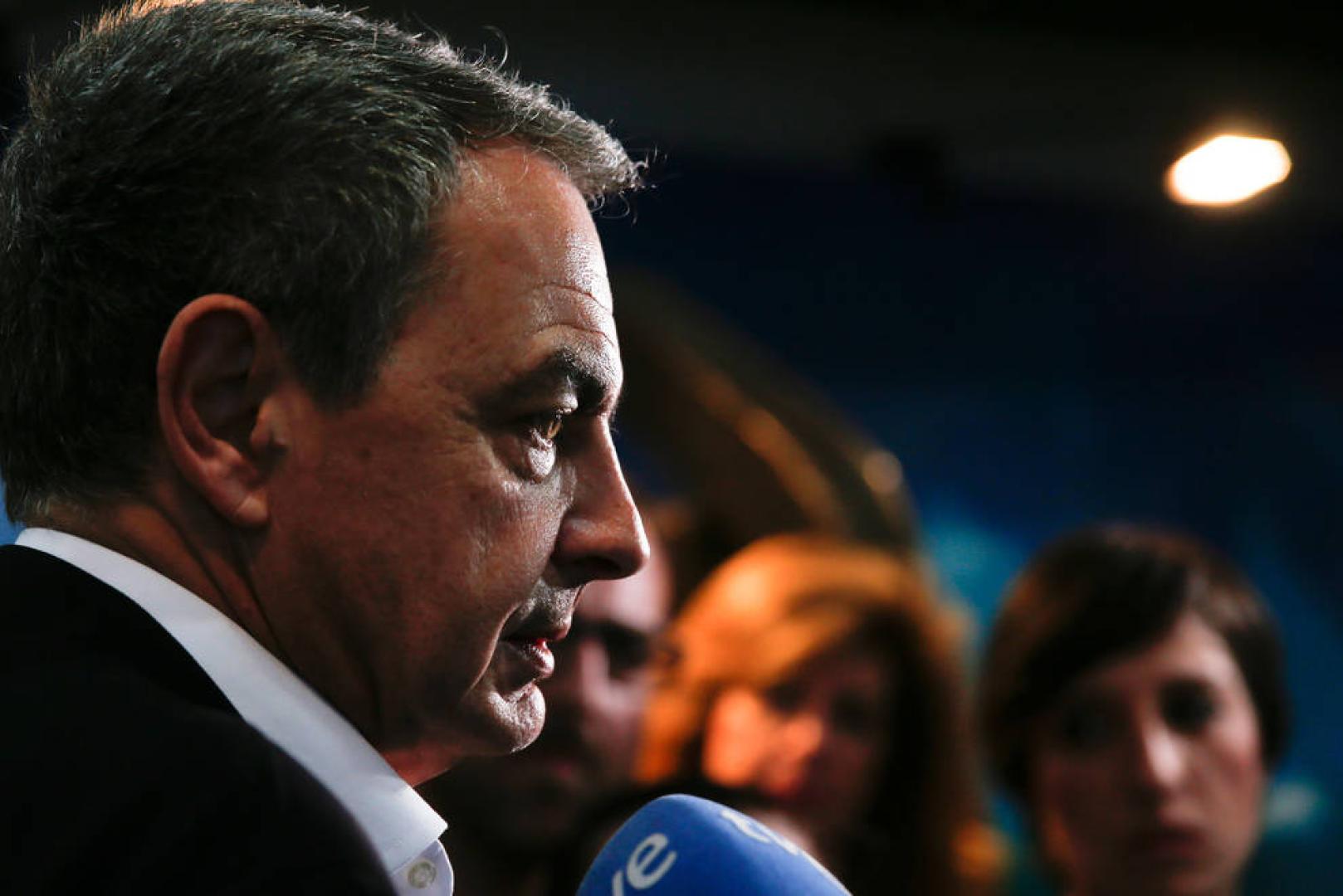El expresidente del Gobierno José Luis Rodríguez Zapatero.