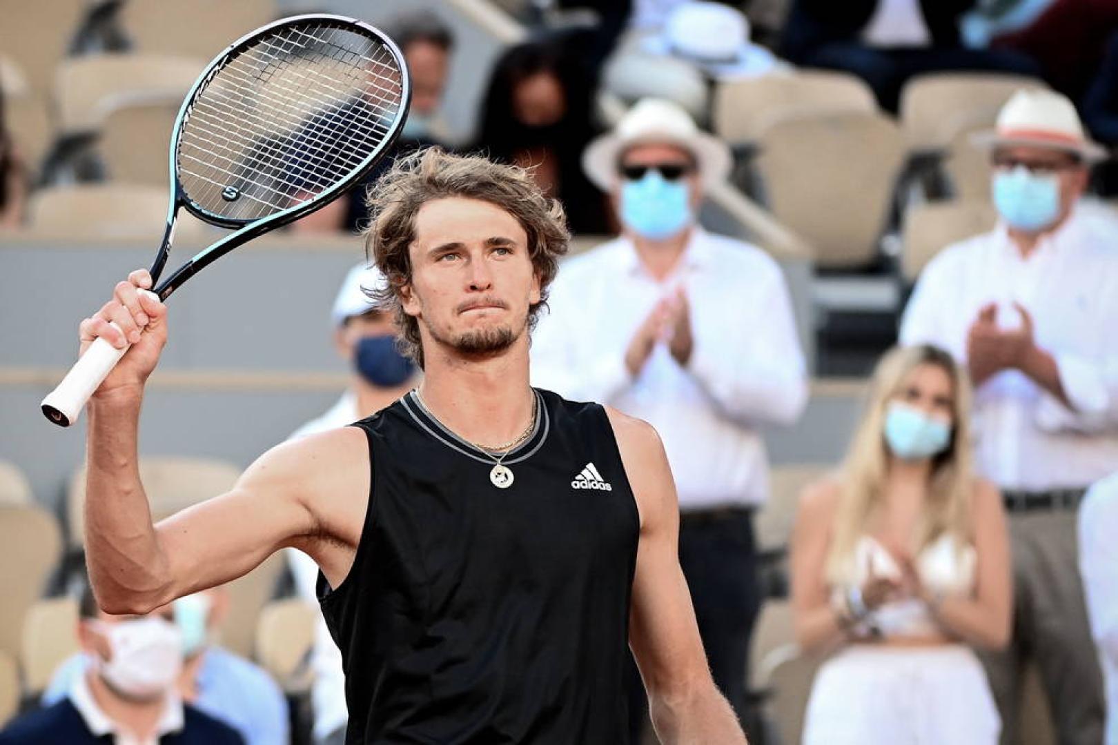 Davidovich en el torneo Roland Garros
