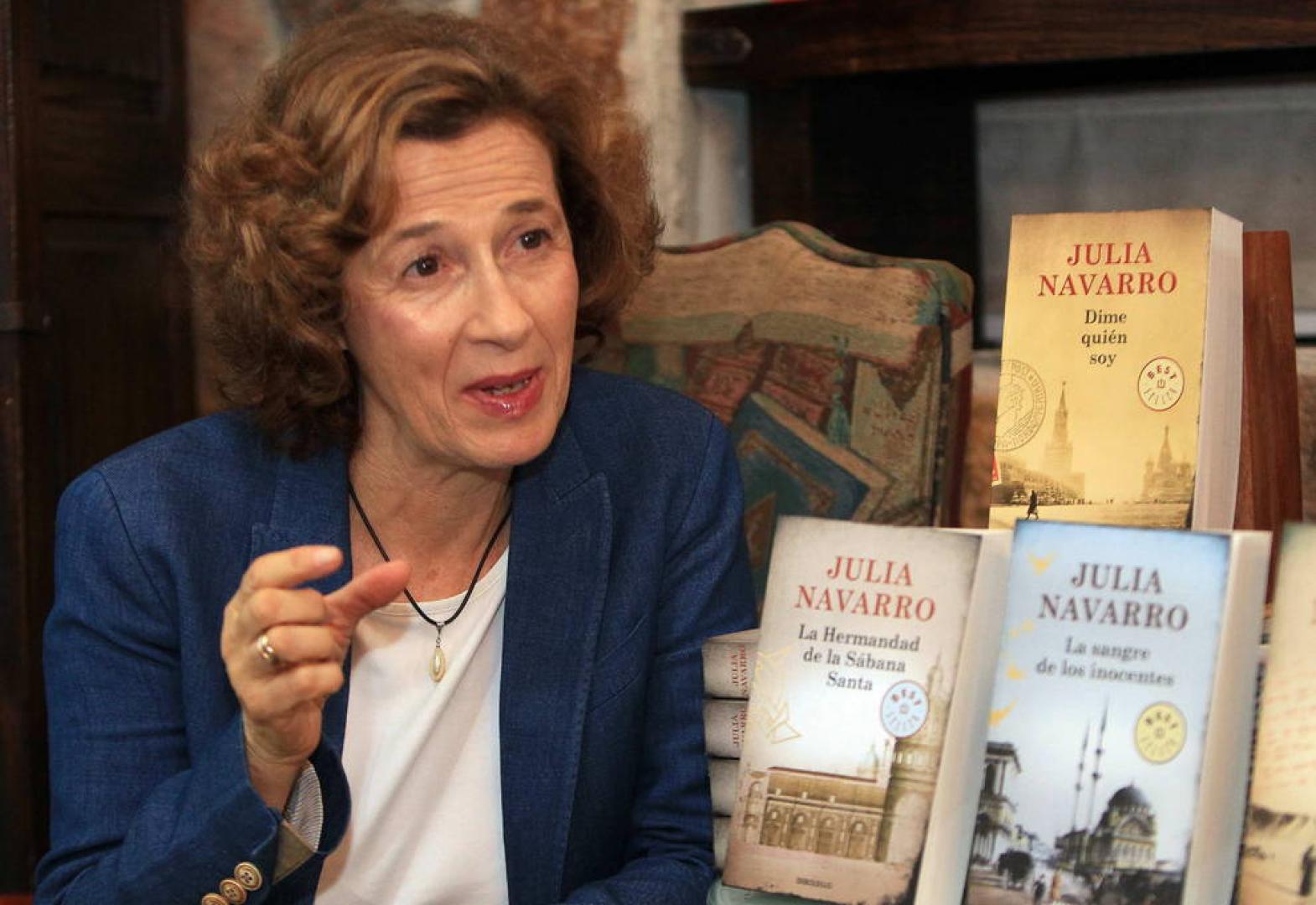 Julia Navarro: "No soy una escritora de 'best seller'"