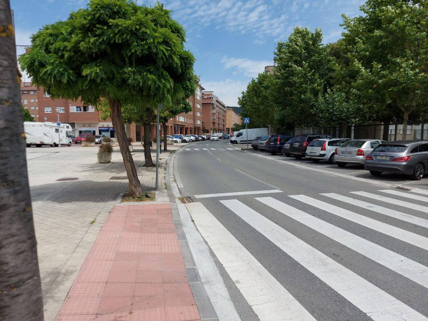 Parte del tramo de la calle Ronda de las Ventas que se va a peatonalizar.