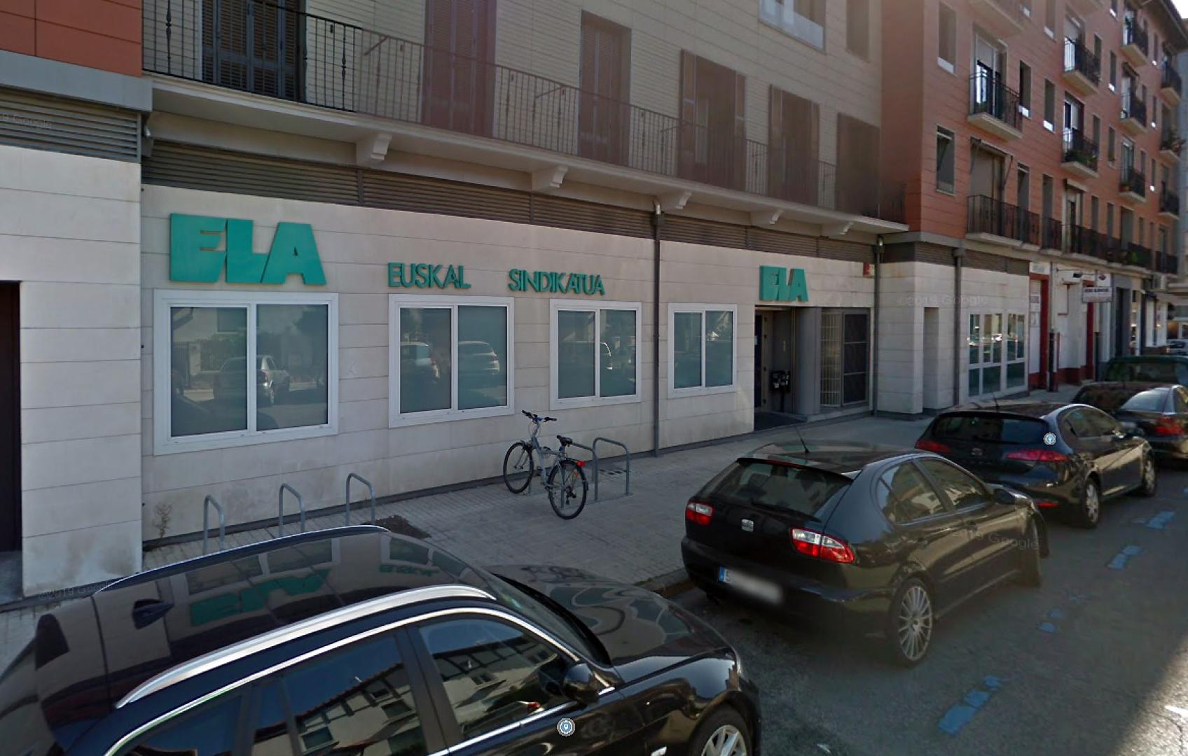 Sede del sindicato ELA en Pamplona