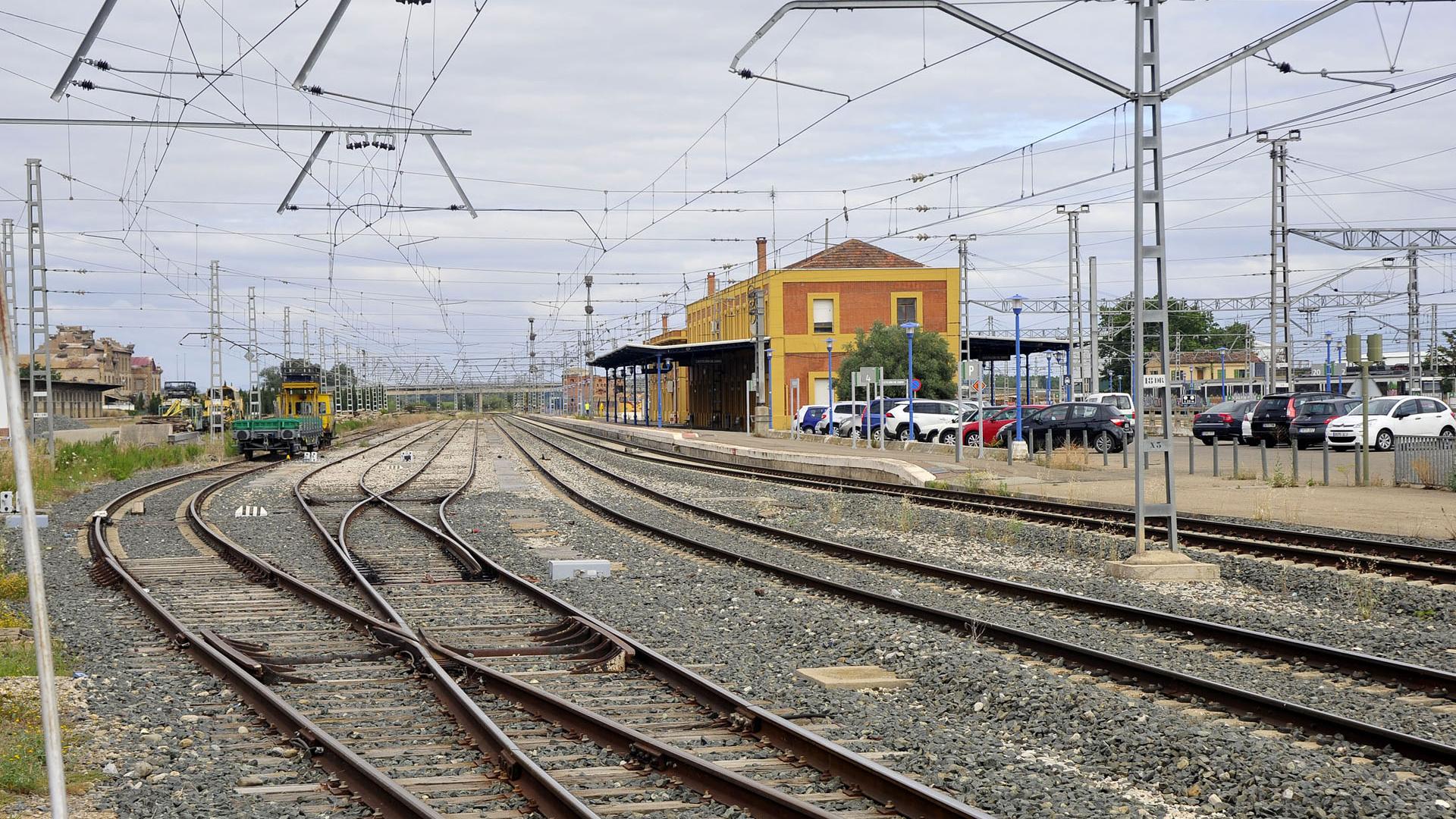 Estación de tren de Castejón