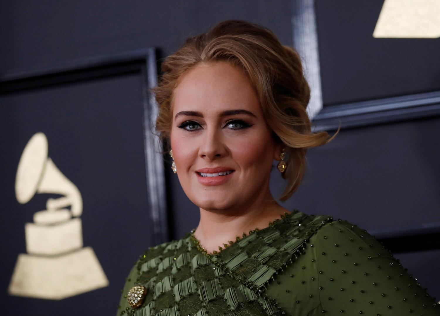 Adele, los Grammy Awards in Los Angeles.