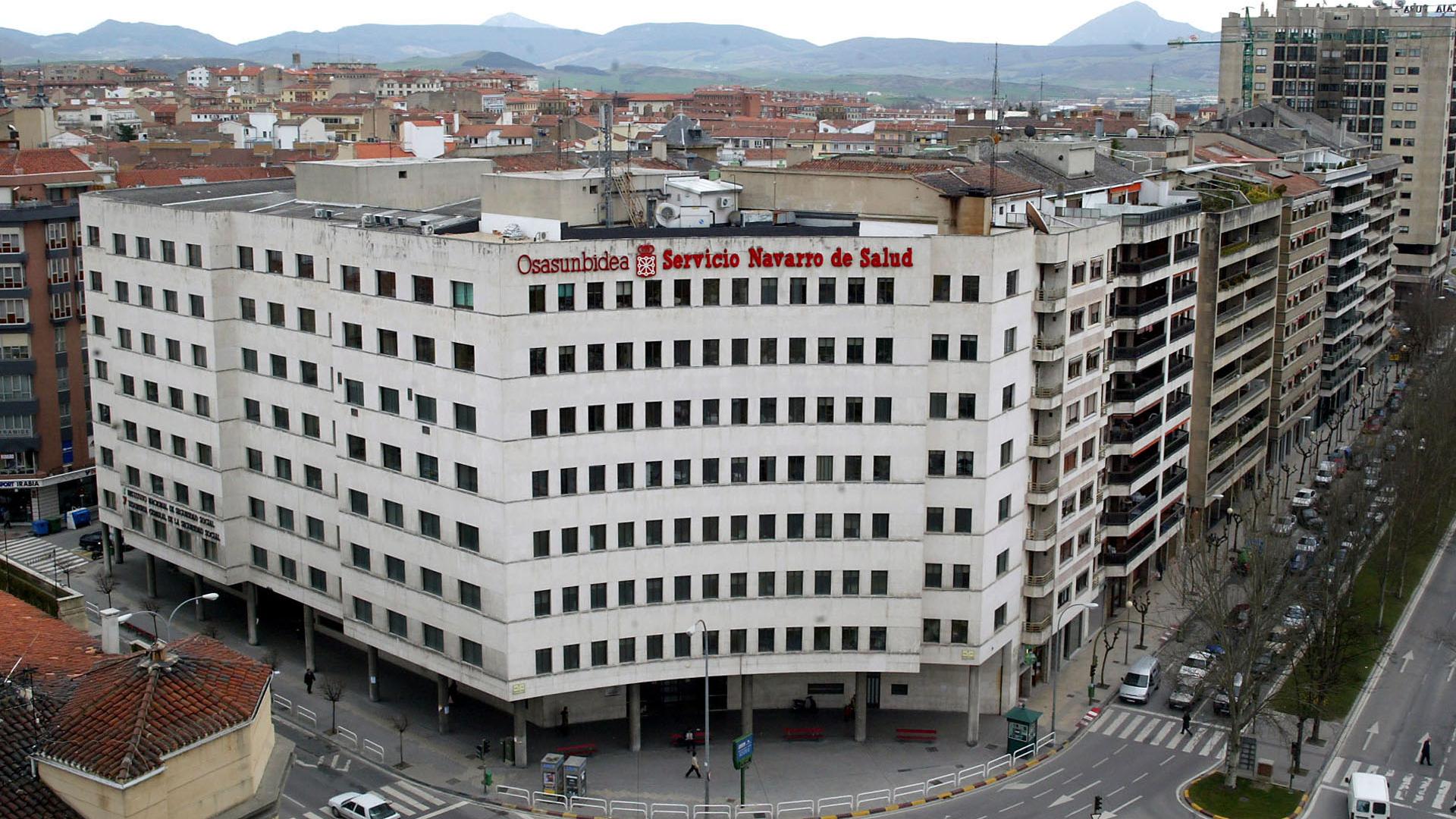 Edificio del Servicio Navarro de Salud en Conde Oliveto