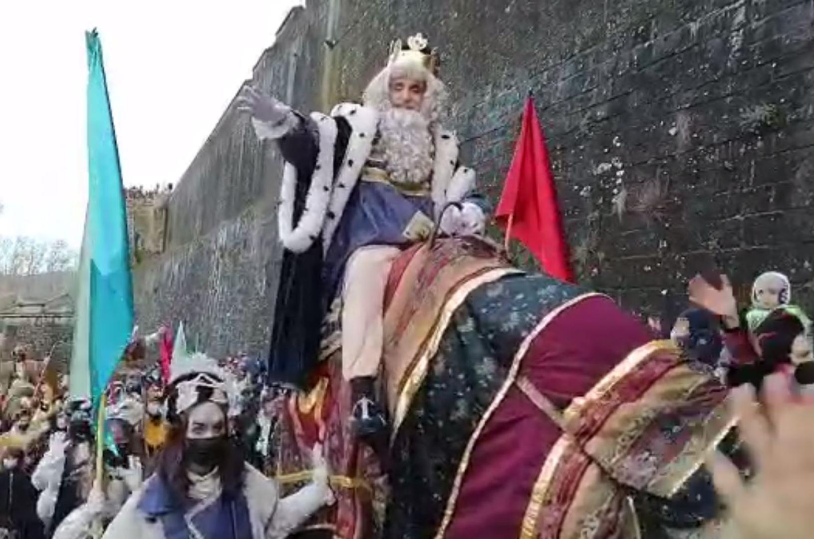 Llegada de los Reyes Magos a Pamplona