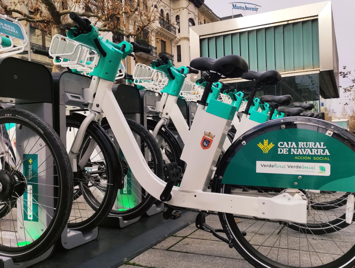 Sistema de bicicleta compartida de Pamplona