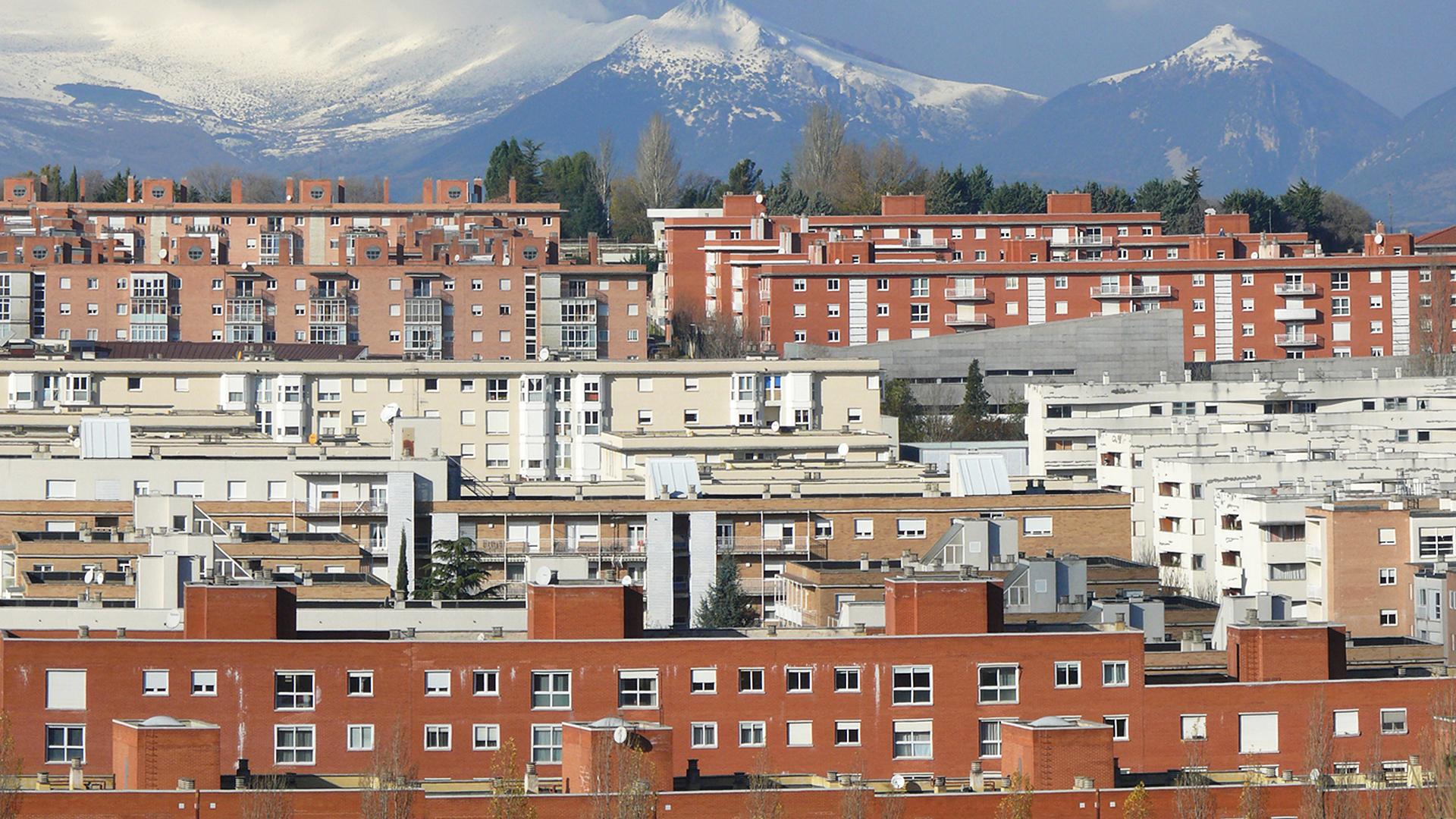Vista general del barrio de Mendillorri
