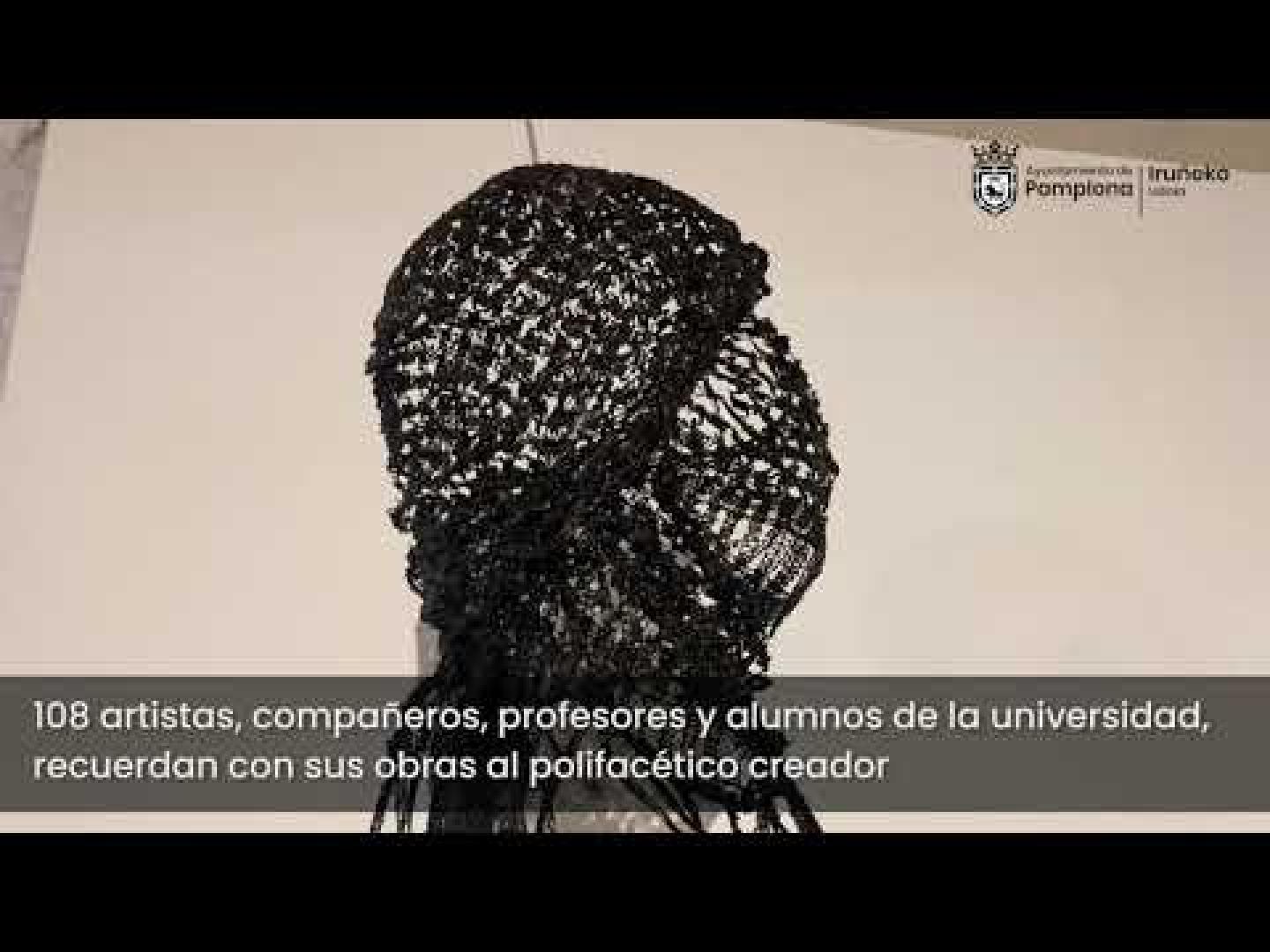 El Palacio del Condestable acoge una exposición-homenaje al pamplonés Jabi Villarreal