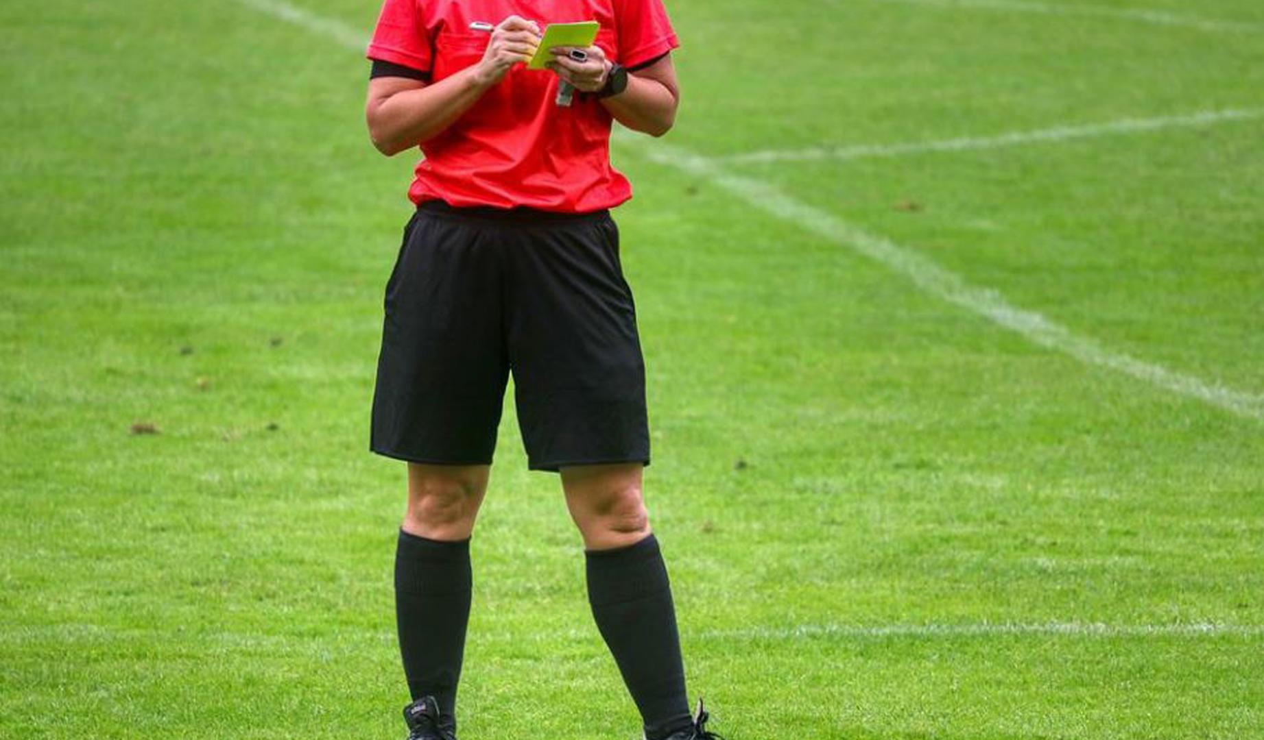 Imagen de archivo de un árbitro