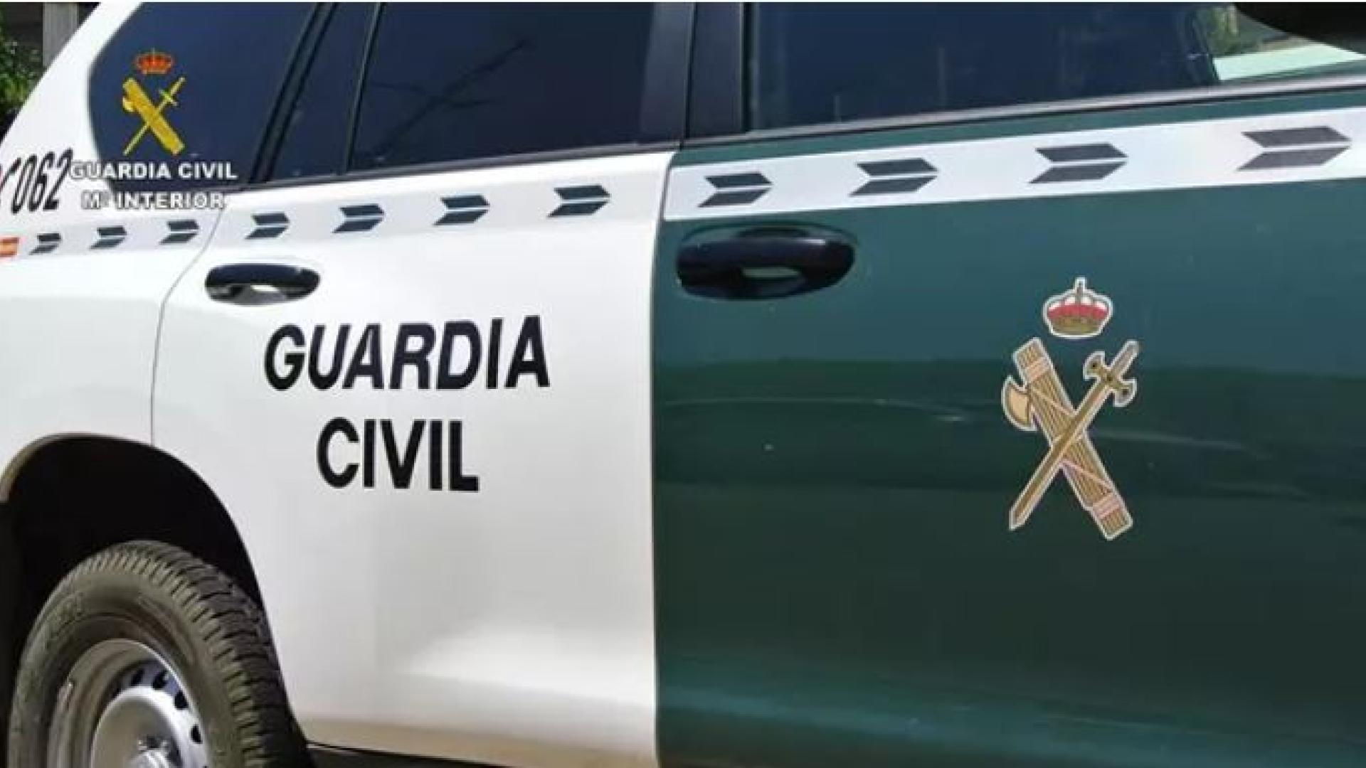 Un coche de la Guardia Civil
