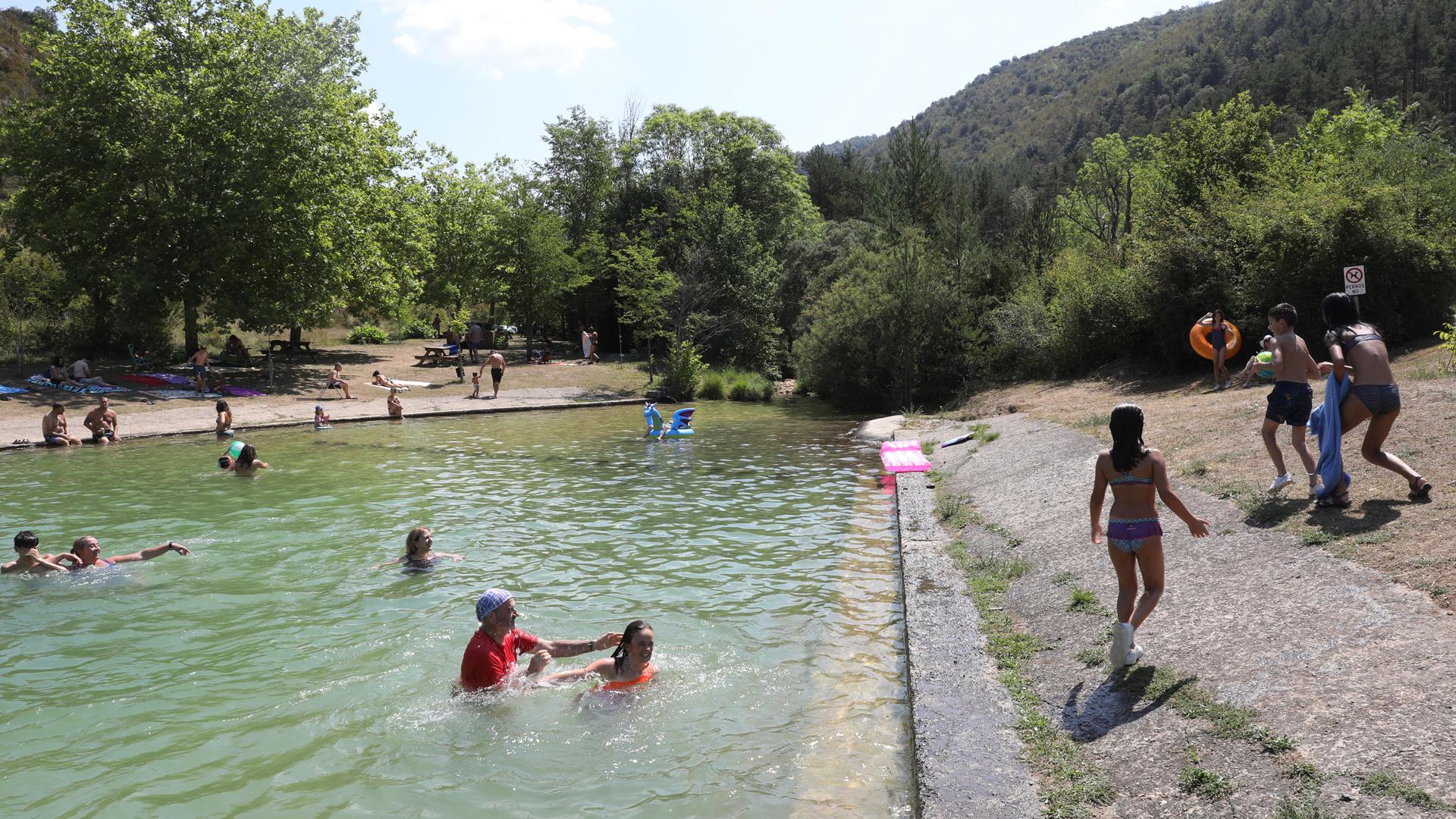 Piscina fluvial de la foz de Benasa