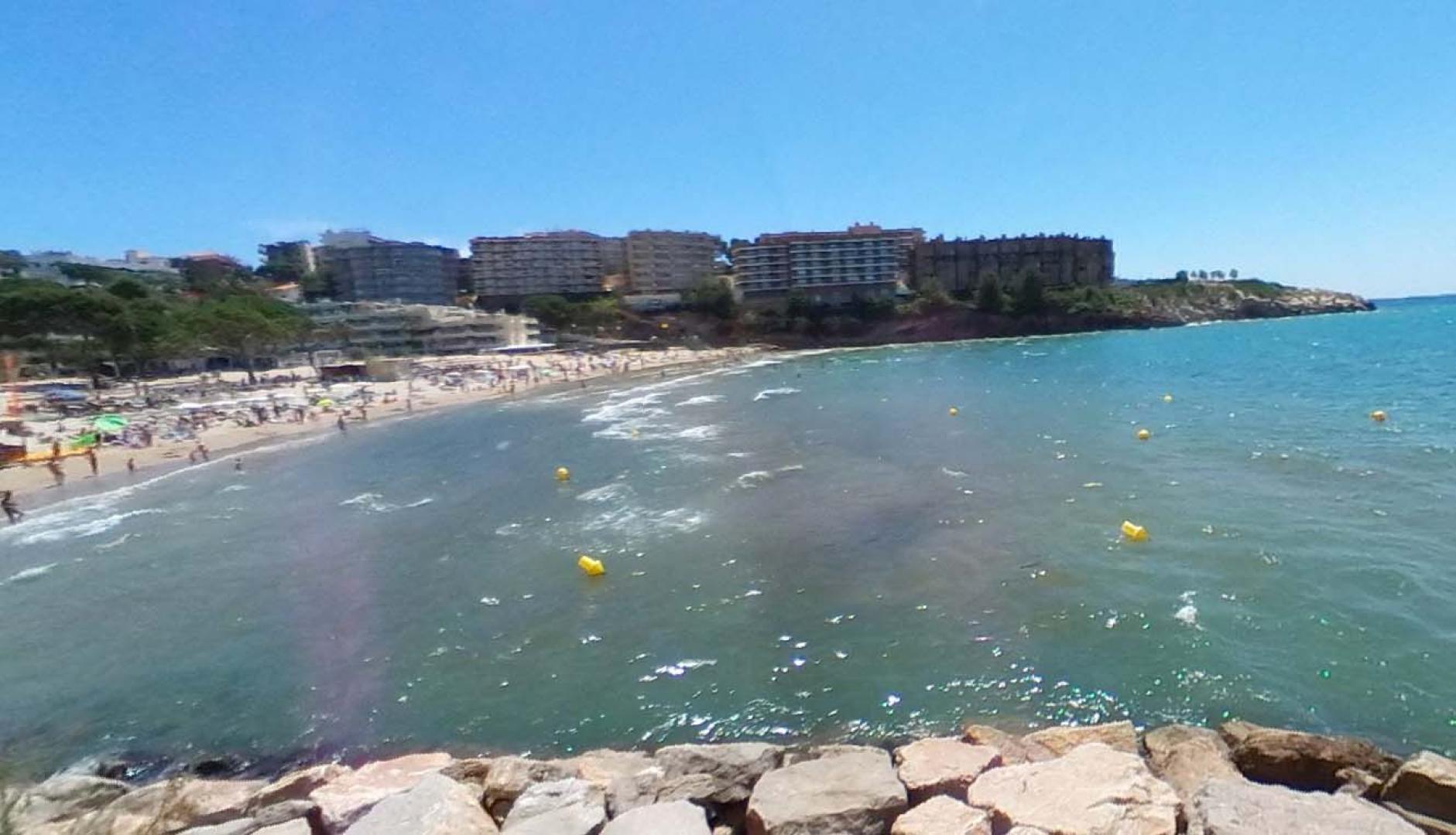 Vista de la playa Els Capellans de Salou