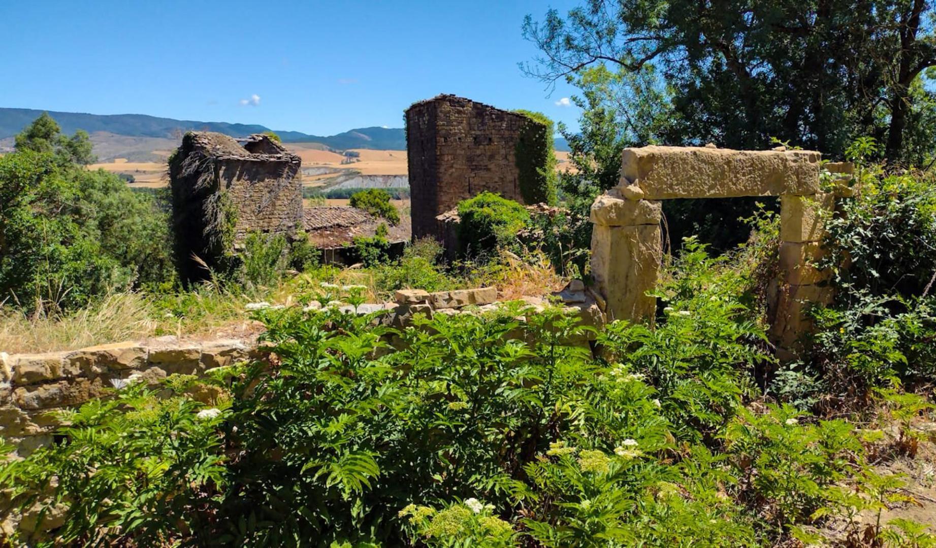 Larrángoz, un pueblo abandonado en un enclave único