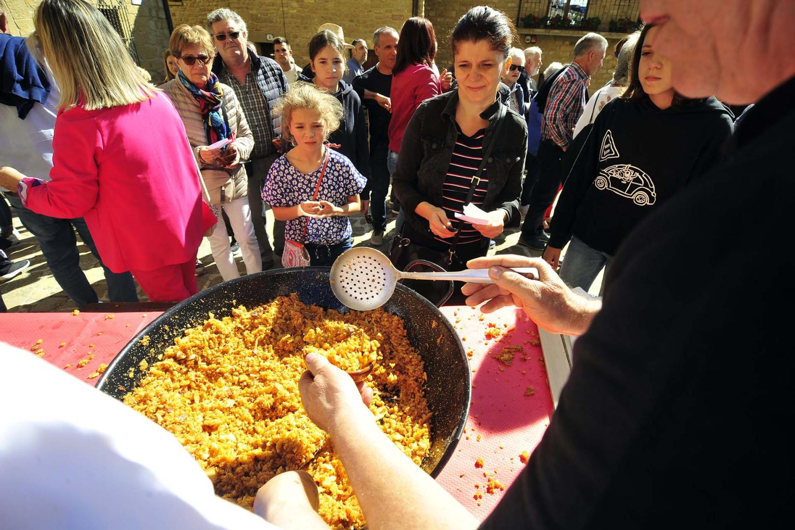 Día de las migas en Ujué