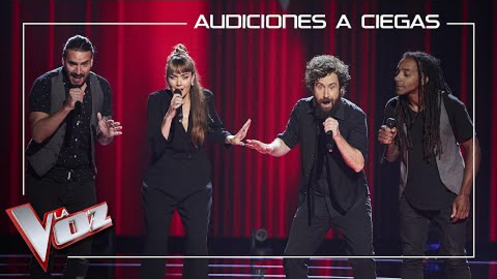 Demode Quartet canta 'La flaca' | Audiciones a ciegas | La Voz Antena 3 2022