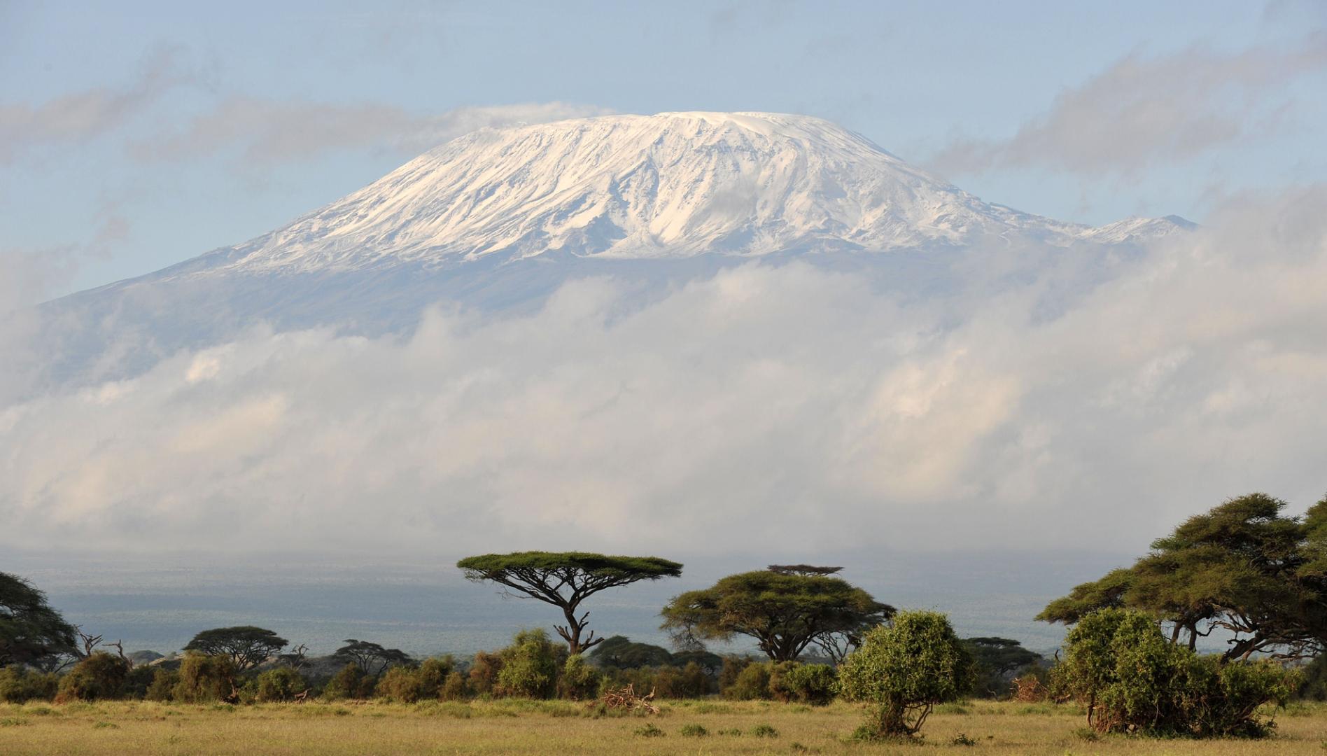 Cima del Kilimanjaro en Kenia
