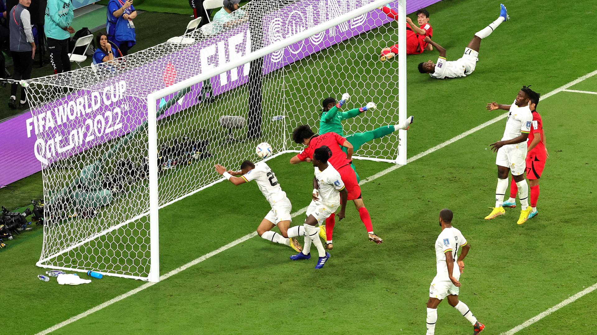 Instante del Corea del Sur-Ghana