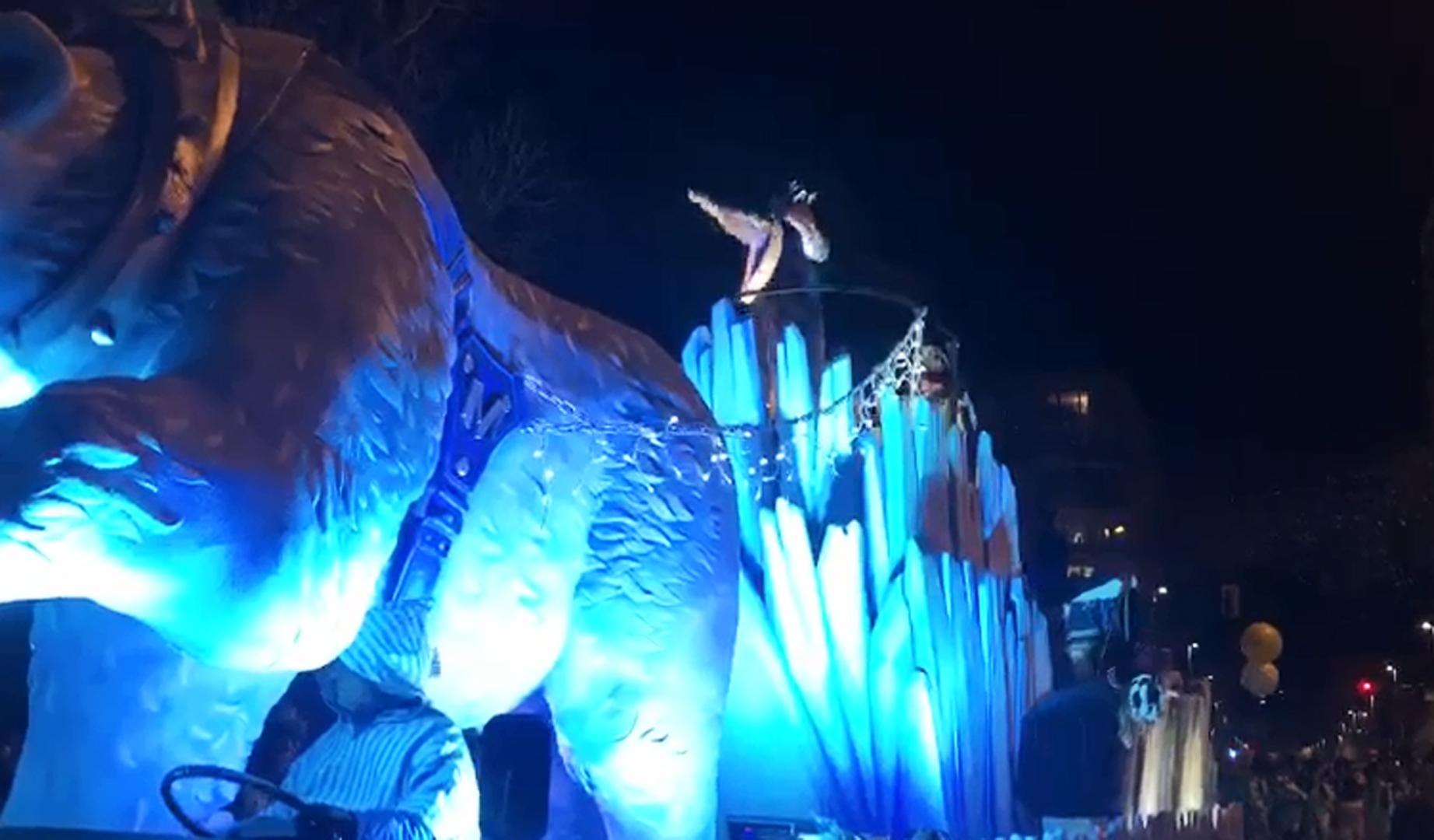 Vídeo de la carroza de Melchor en la Cabalgata de Pamplona