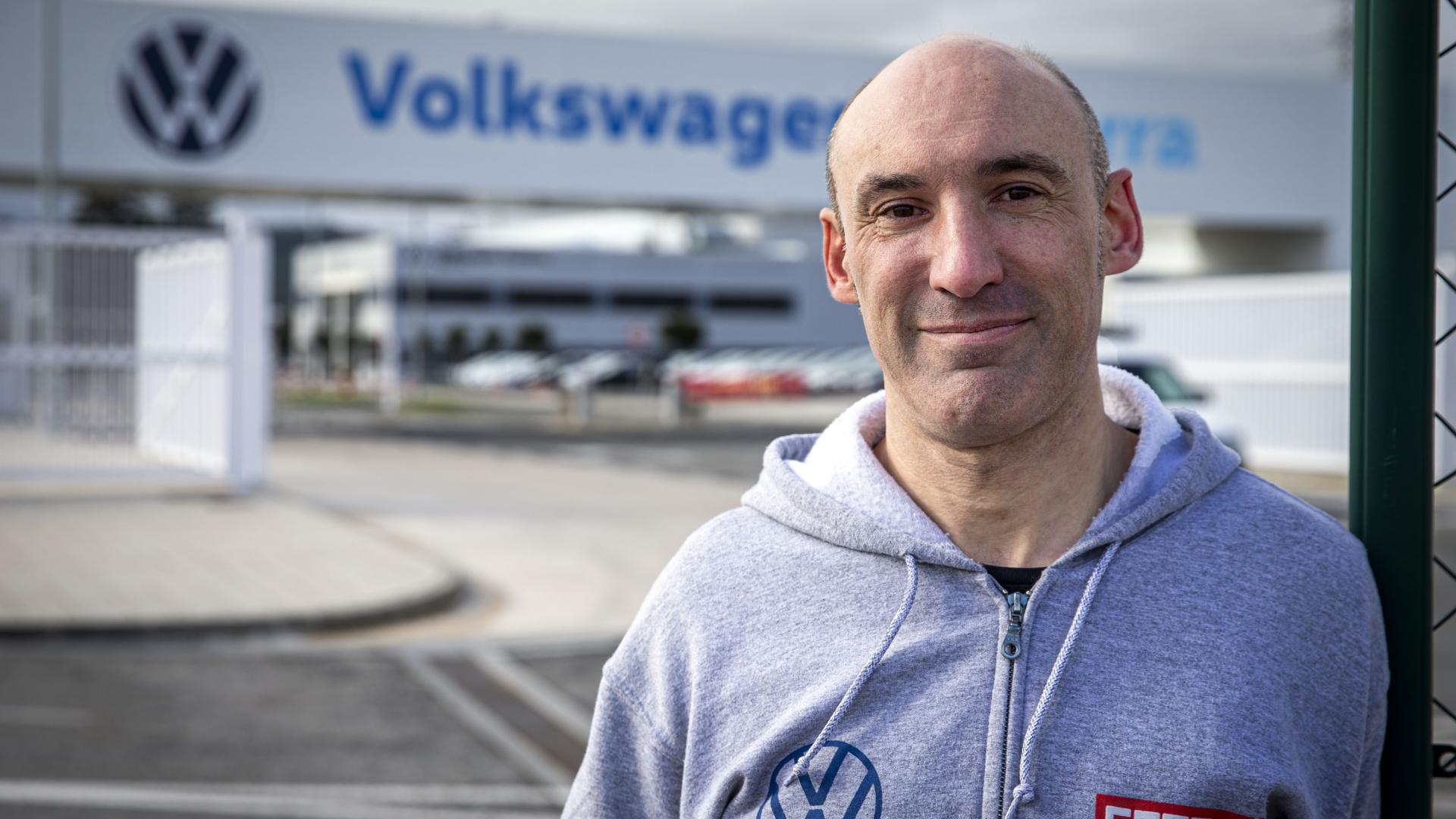 Carlos Zalduendo, líder de CC OO en Volkswagen Navarra