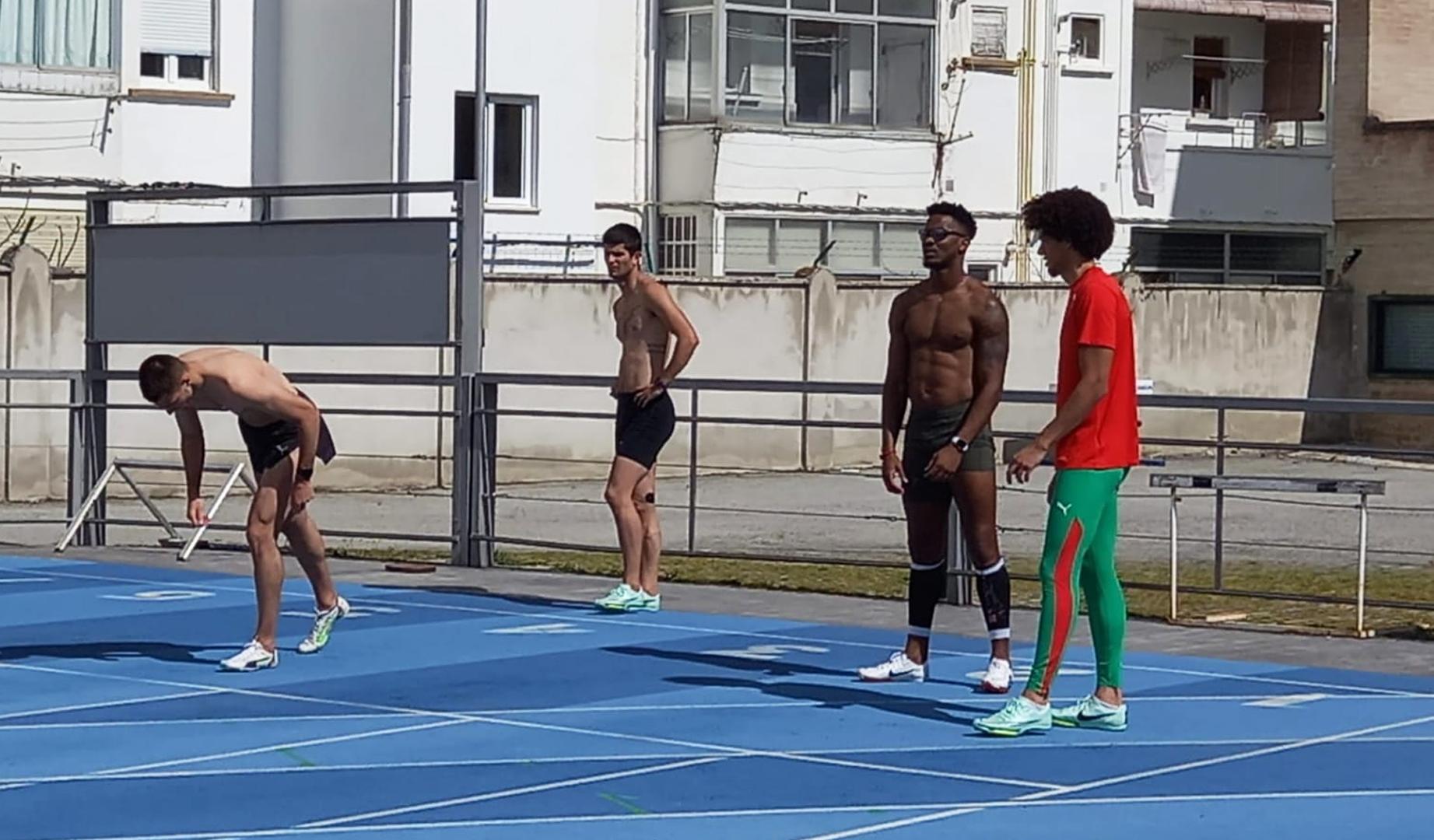 Vídeo con entrenamiento de Asier Martínez en Larrabide
