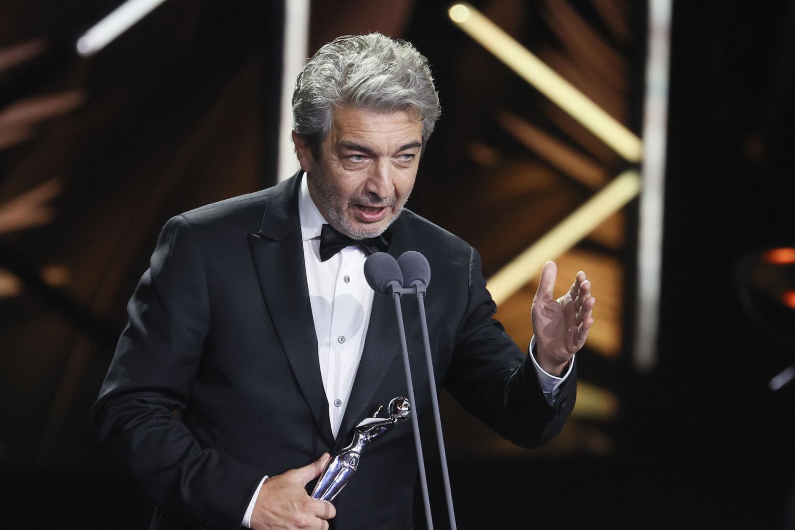 Ricardo Darín agradece su premio como mejor actor en los Premios Platino