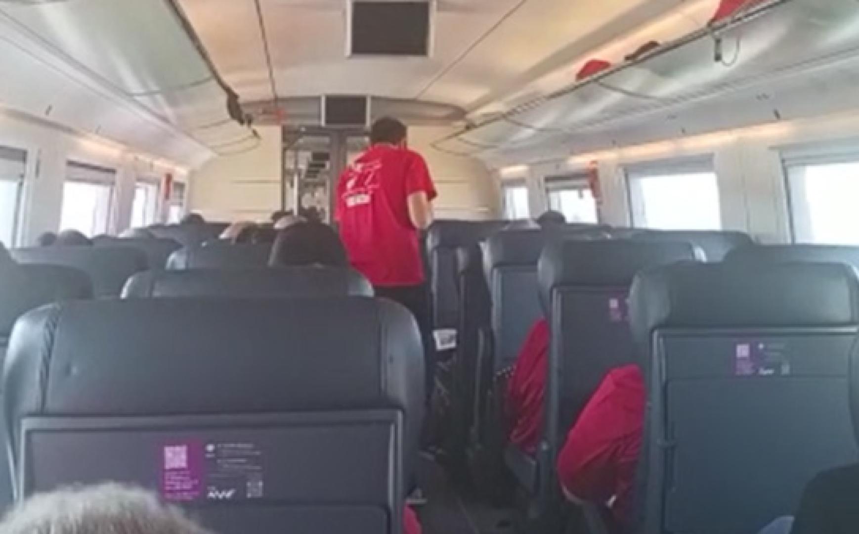 Así explicaba el conductor jefe la avería en el AVE entre Zaragoza y Sevilla