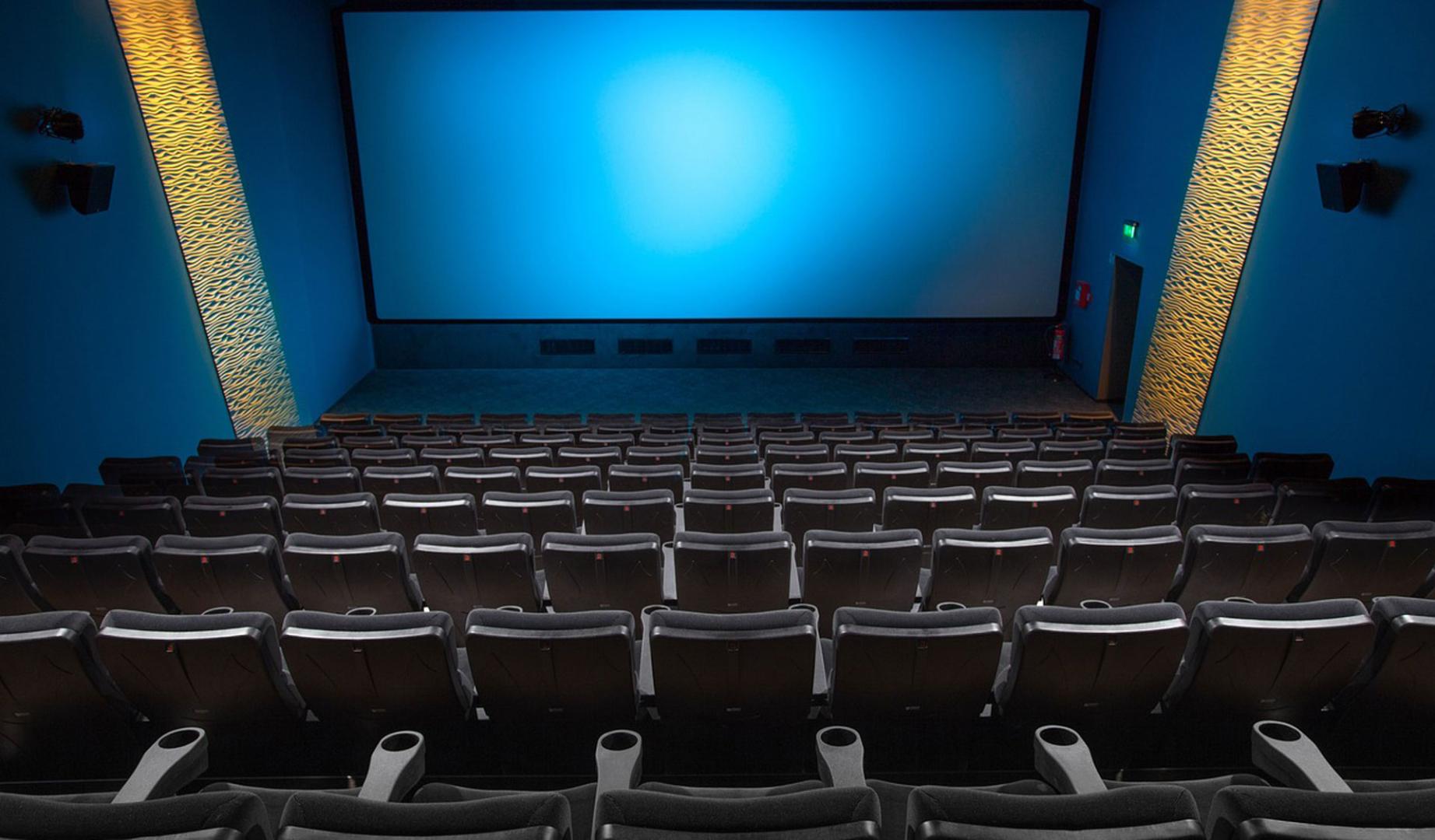 Imagen de archivo del interior de un cine