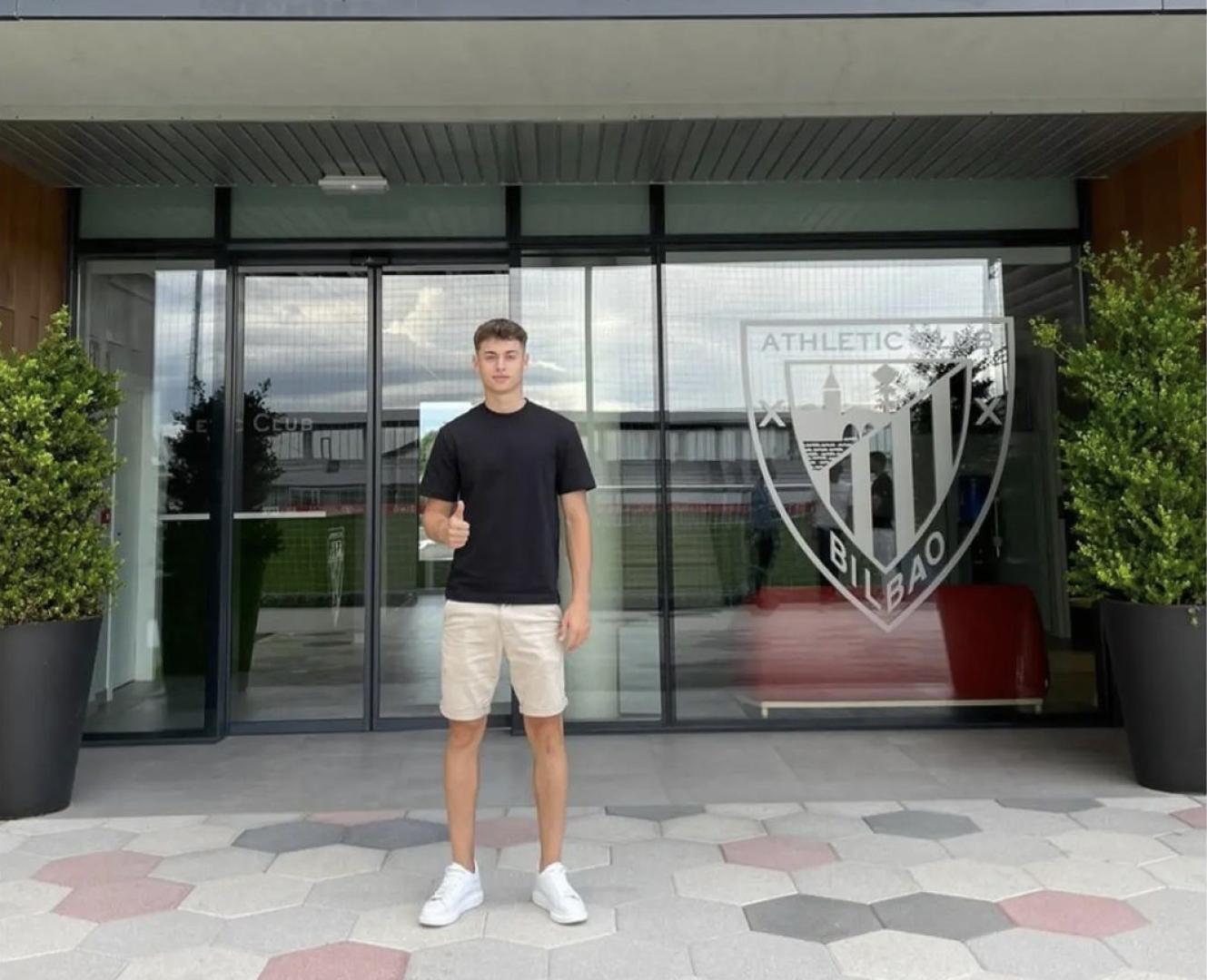 Jon de Luis, en Lezama.