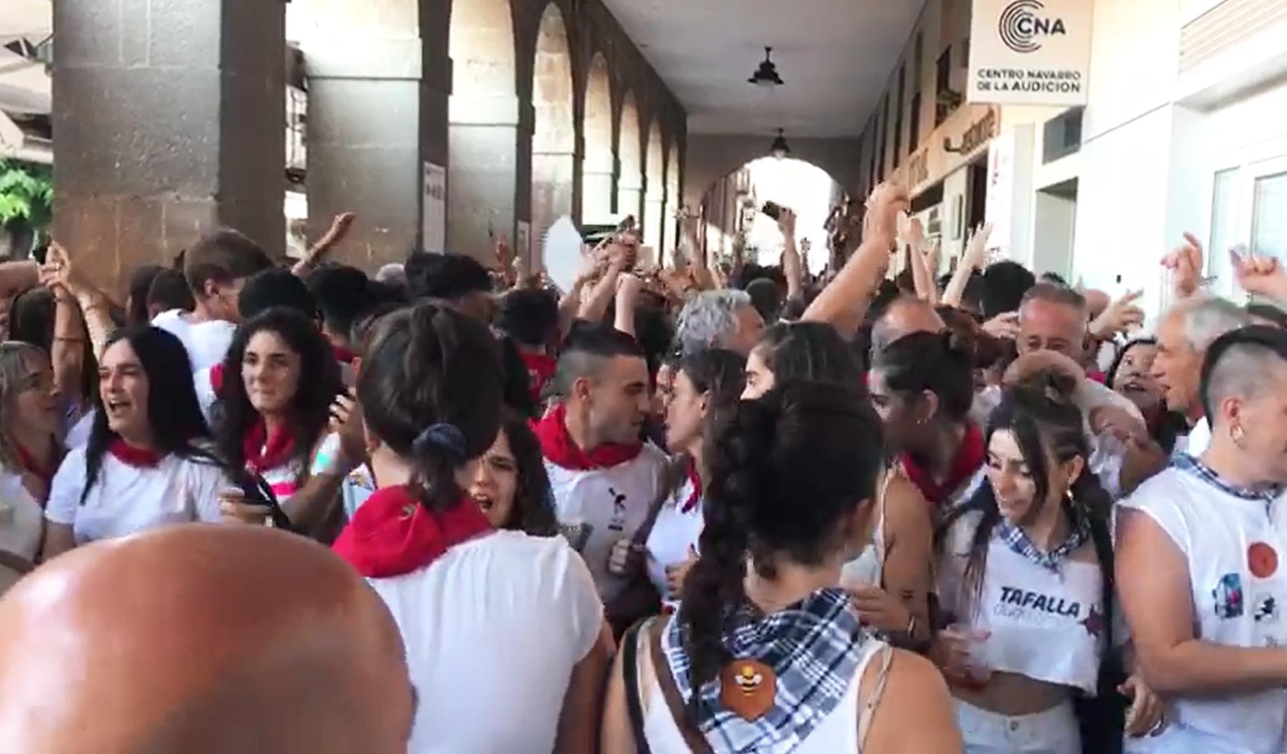 Salve en fiestas de Tafalla 2023