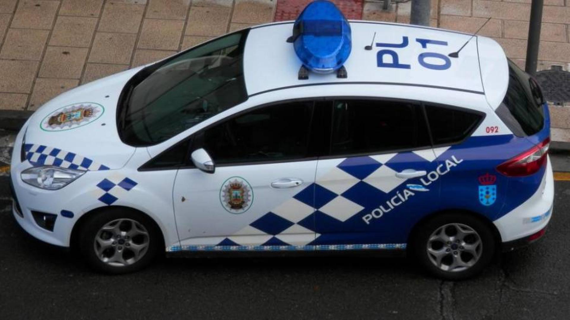 Foto de archivo de un vehículo de la Policía Local de Lugo