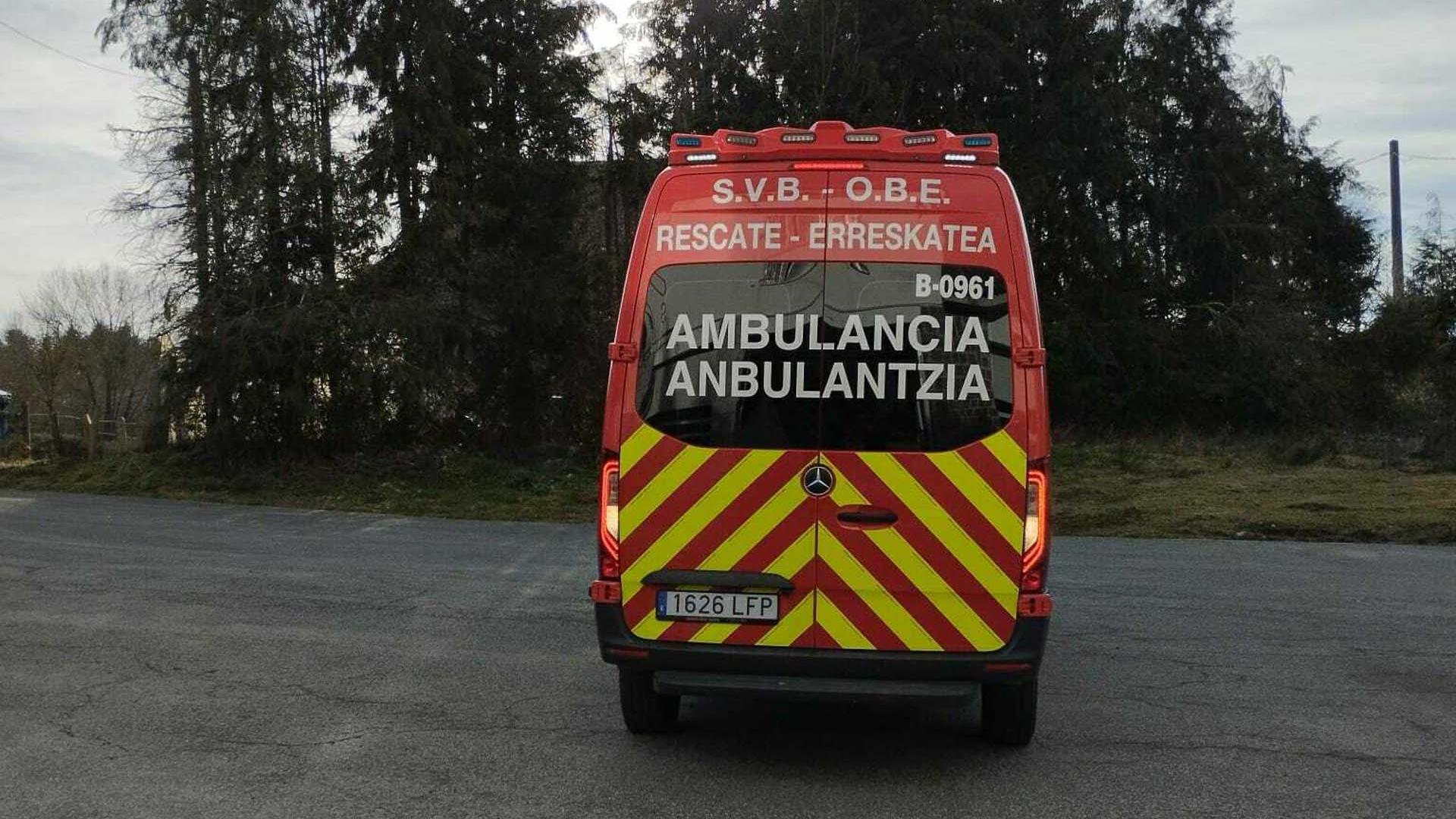 El herido ha sido trasladado a Arneguy, donde se le trasladó a una ambulancia francesa