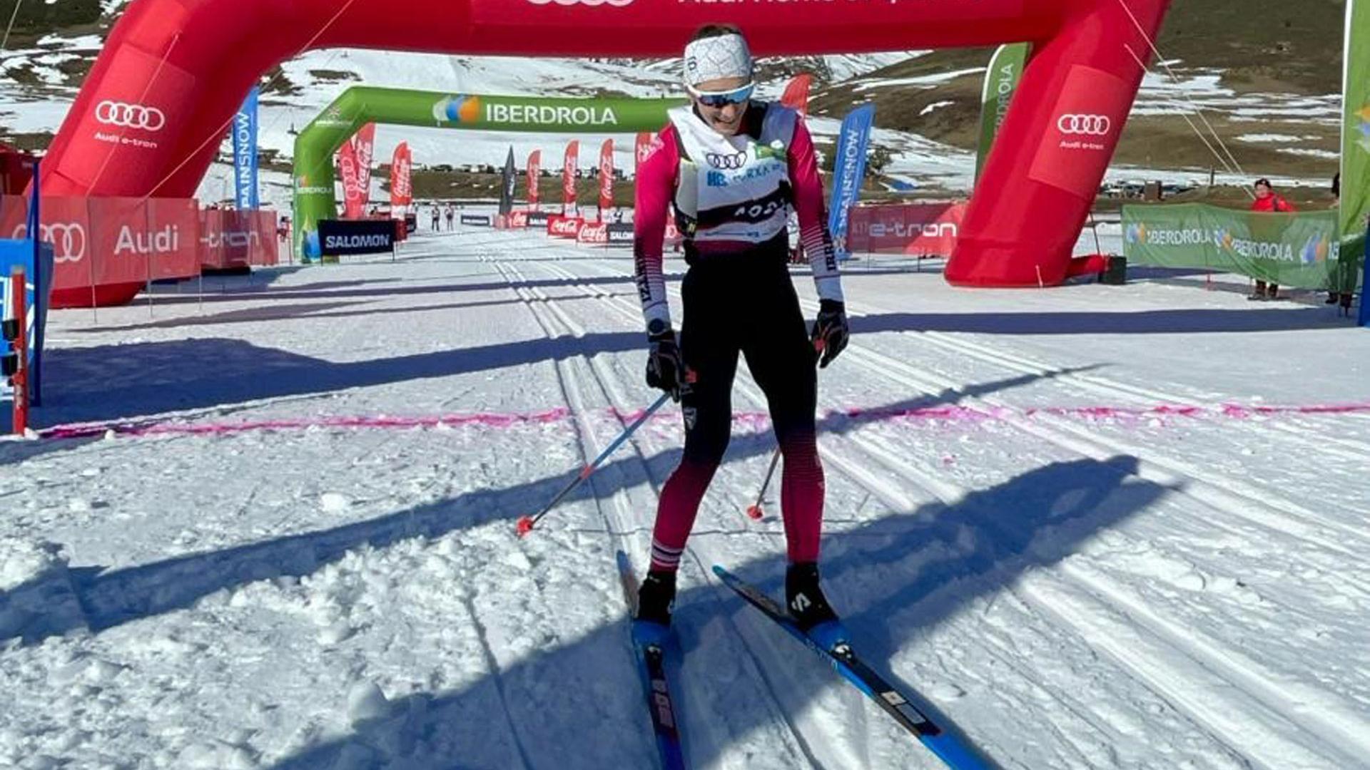 La esquiadora burladesa Irati Cuadrado Noáin se ha proclamado en Baqueira Beret Campeona de España, tras imponerse este sábado también en el campeonato nacional de sprint