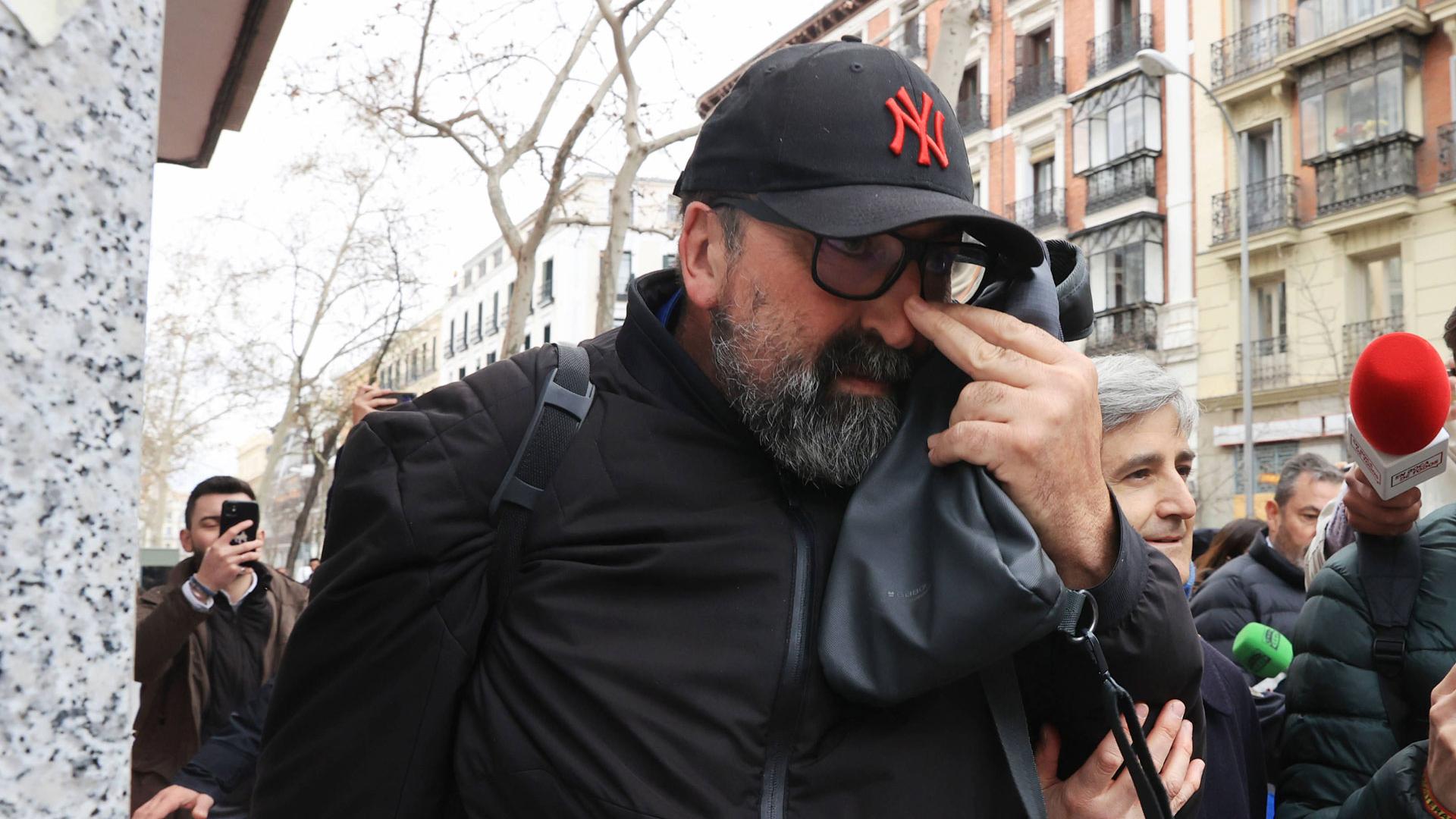 Salida de Koldo García de la Audiencia Nacional tras su declaración ante el juez