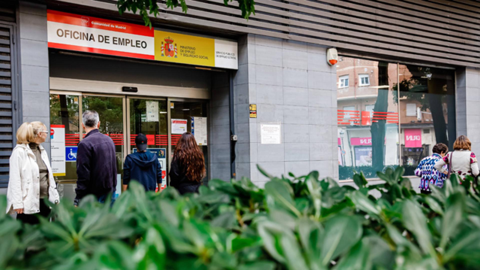 El SEPE es el organismo público que gestiona la RAI. En la imagen, una de sus oficinas en España