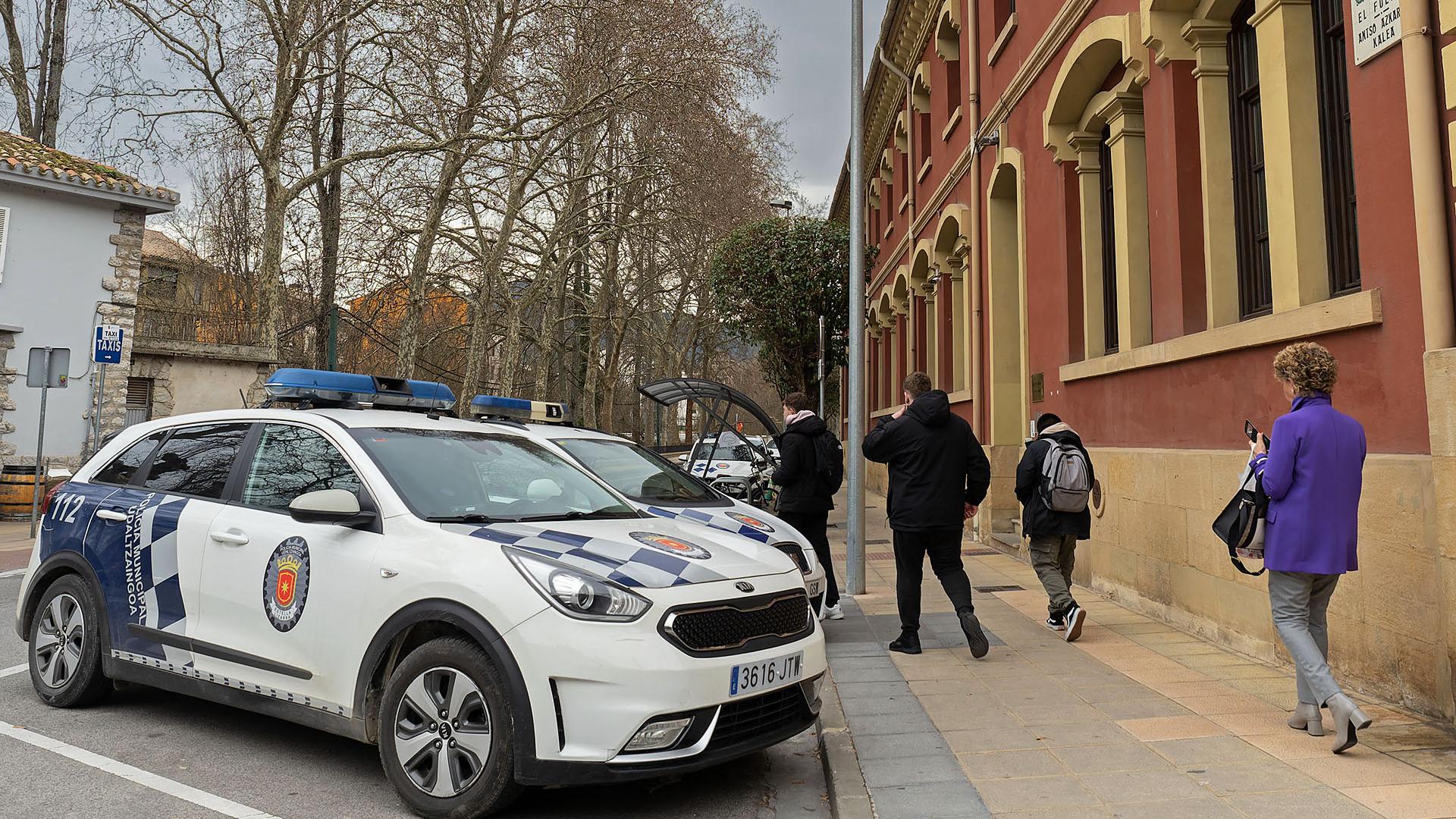 Dependencias de la Policía Municipal de Estella./