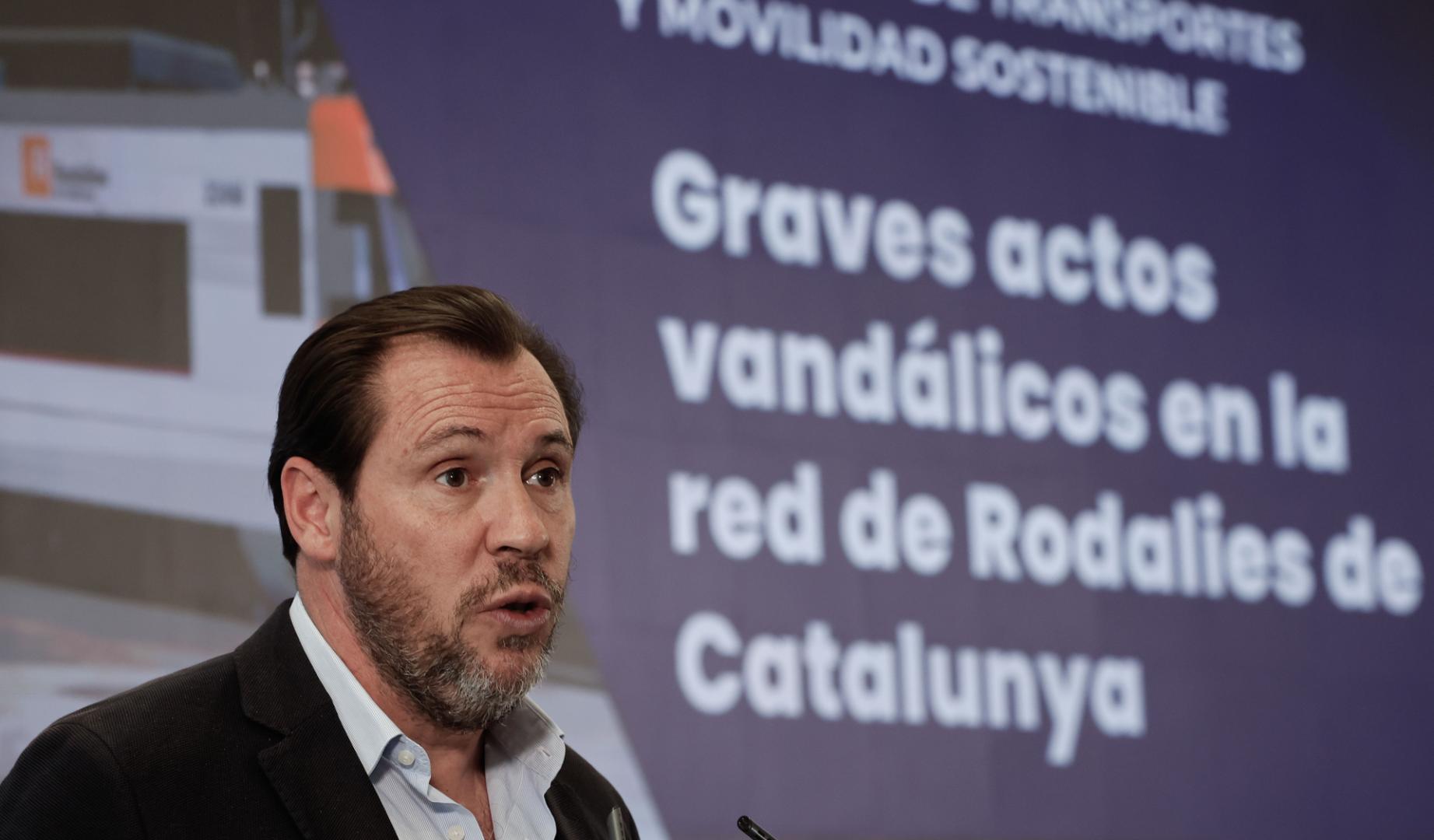 El ministro de Transportes y Movilidad Sostenible, Óscar Puente