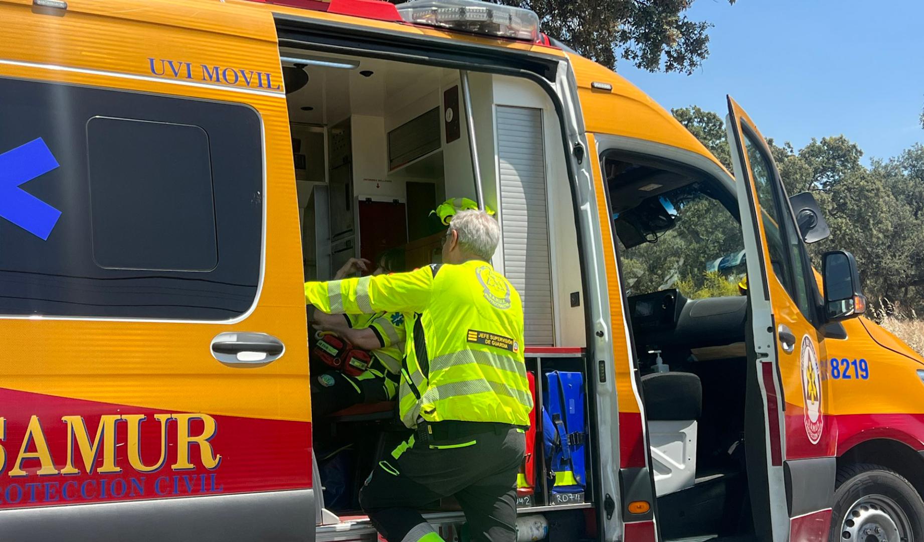 Ambulancia de emergencias de Madrid