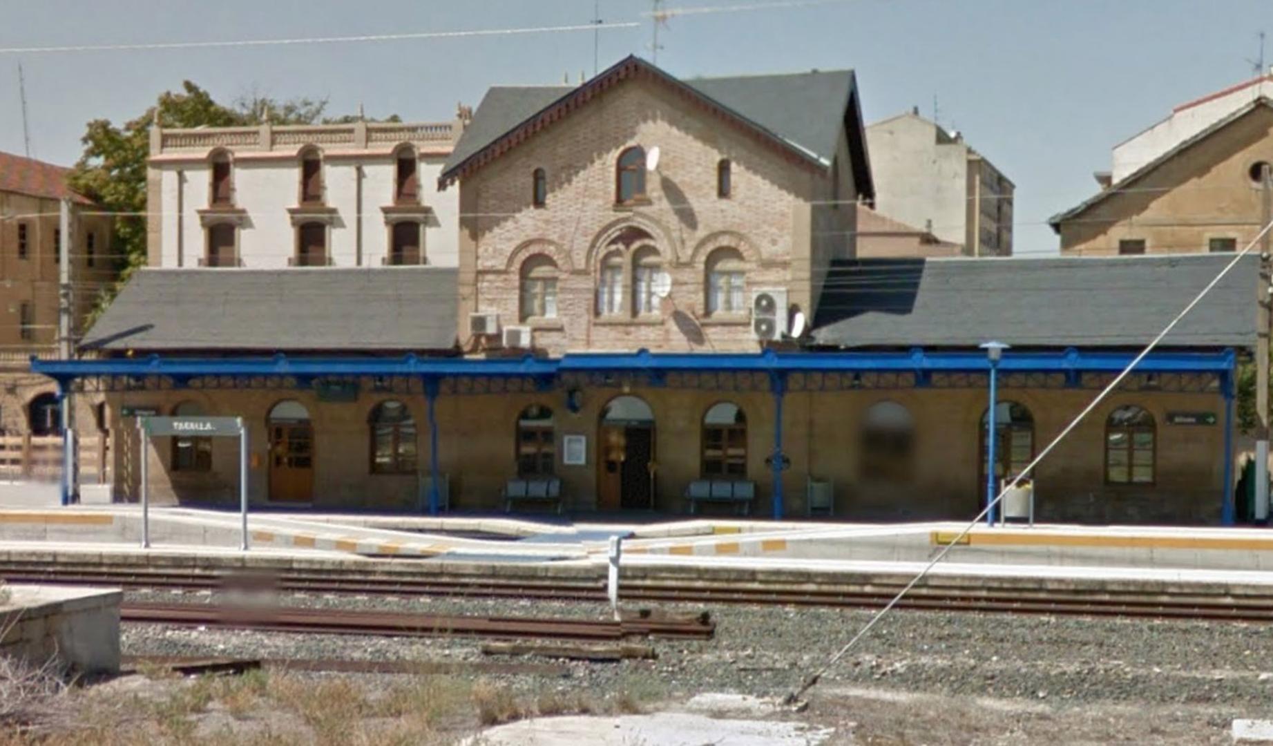 Estación de Tafalla.