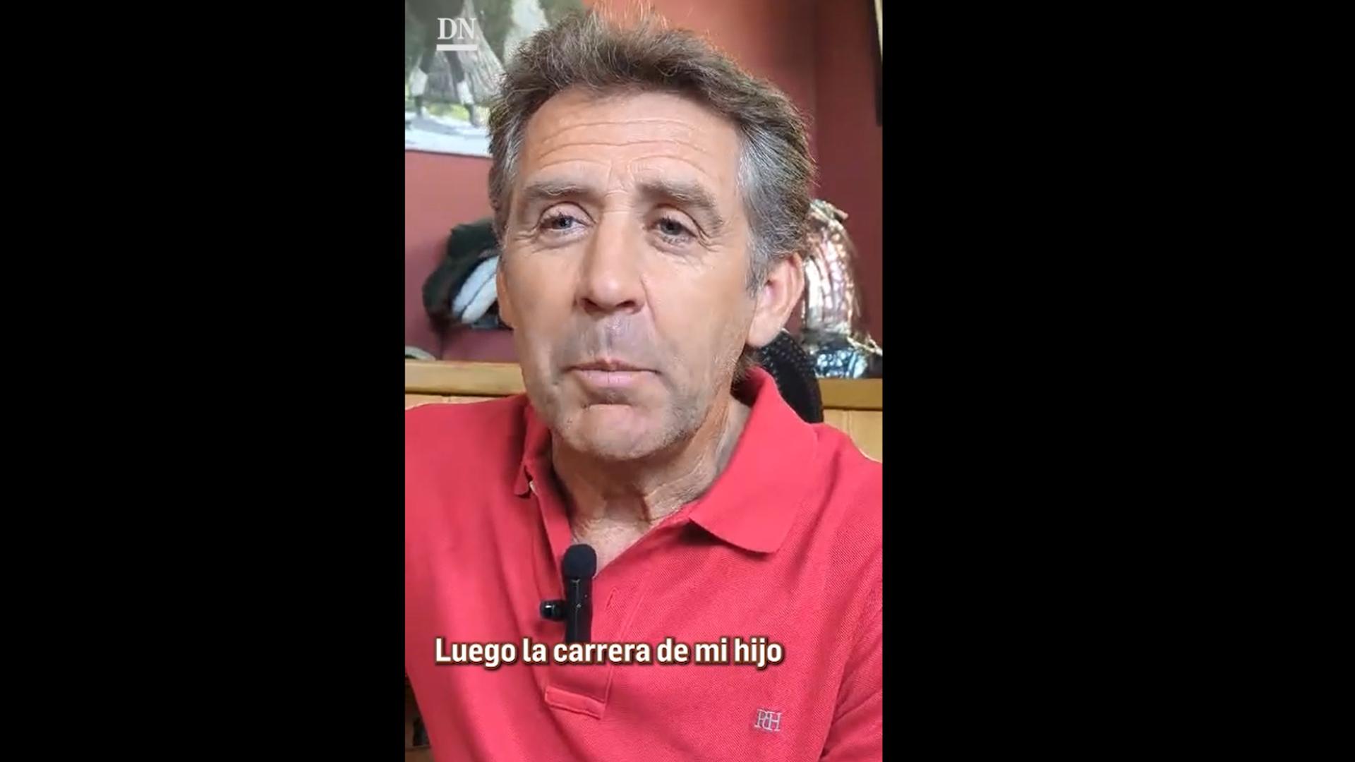 "Toda la familia estamos totalmente volcados con él"