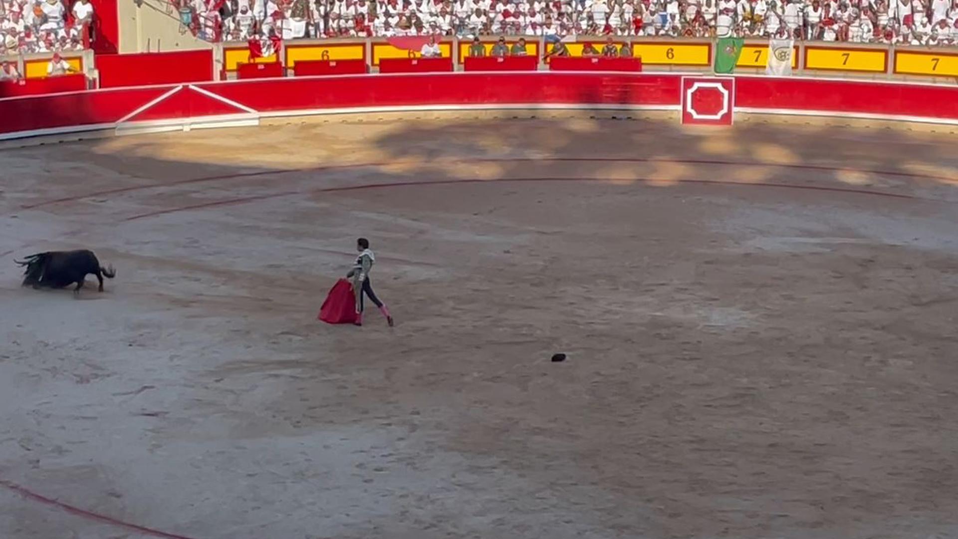 Primer toro de la tarde para Tomás Rufo