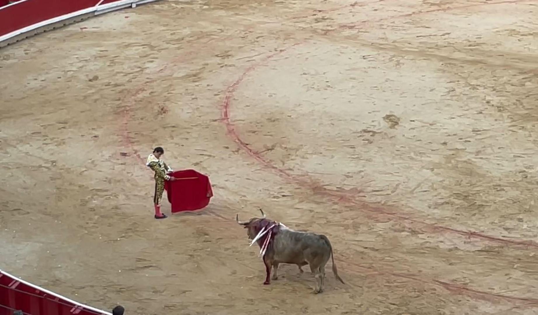 Serie de Roca Rey con el quinto toro de la tarde