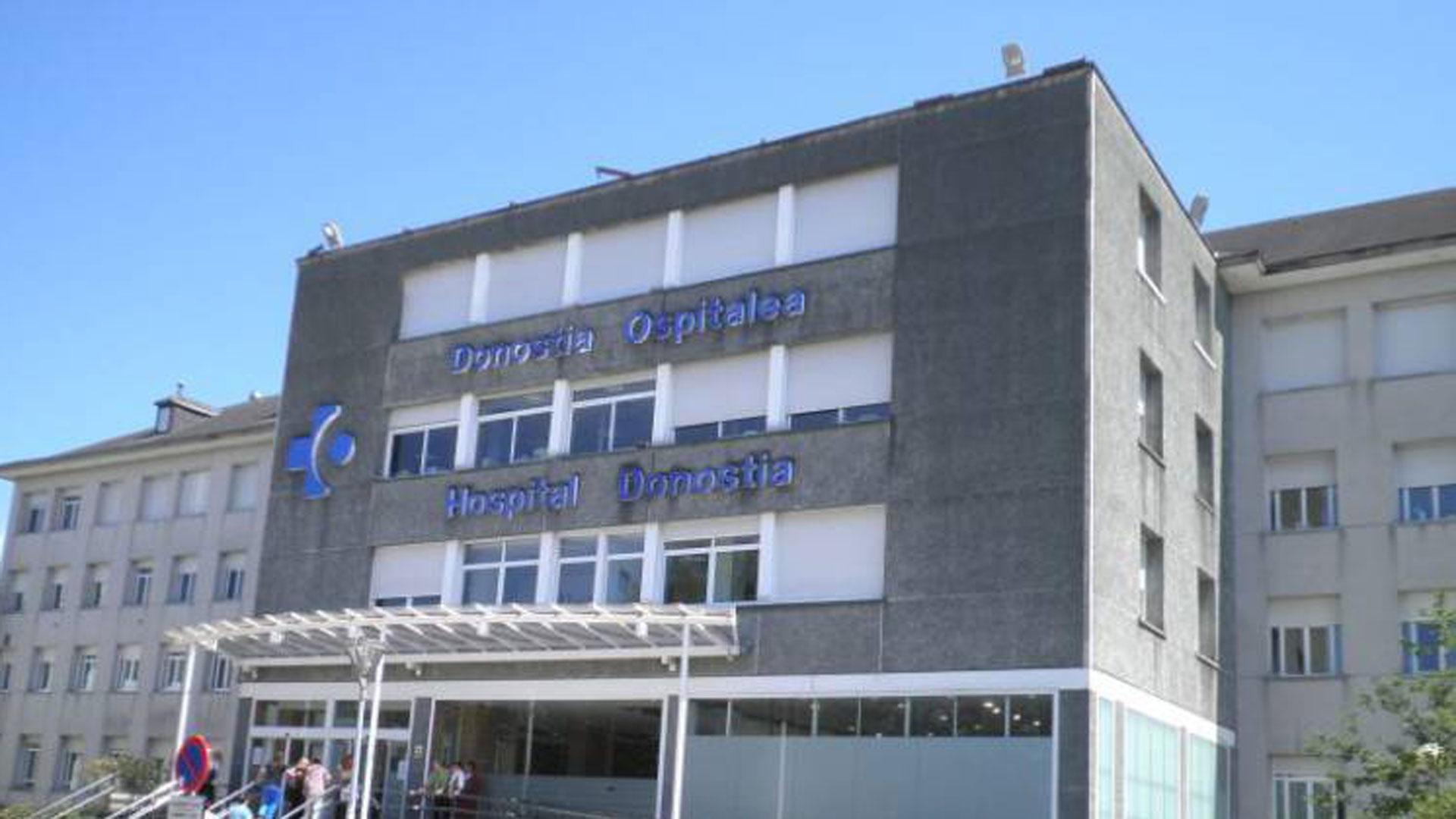 Fachada del Hospital Donostia de San Sebastián
