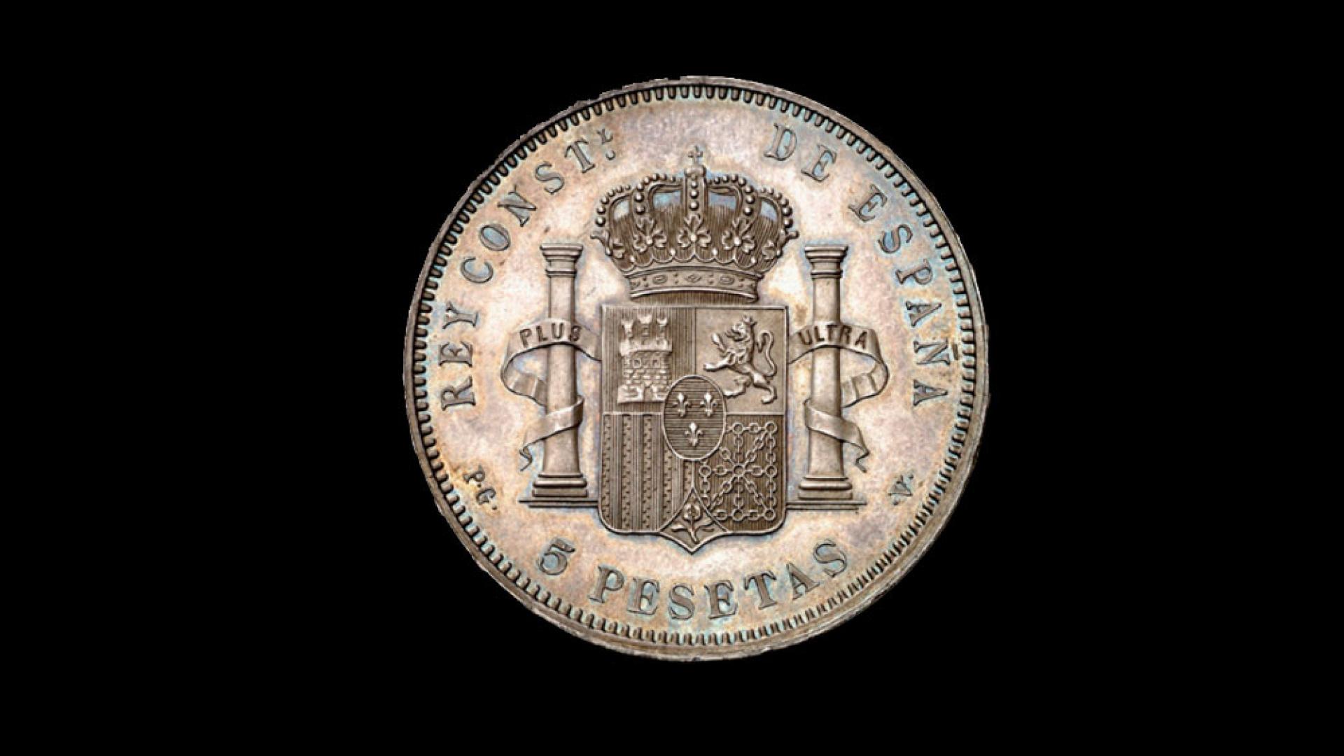 Reverso del duro más valioso de la historia