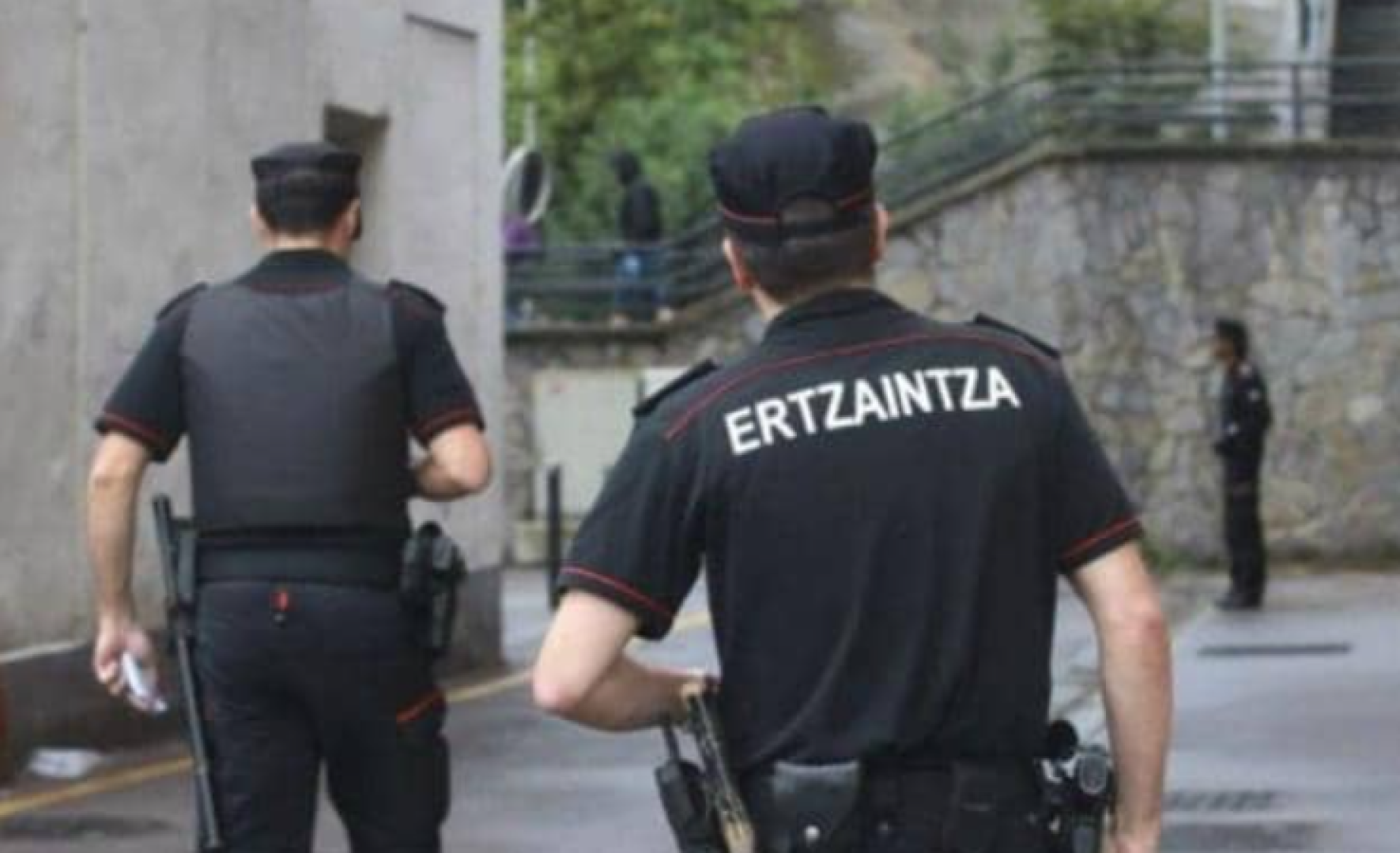 Agentes de la Ertzaintza