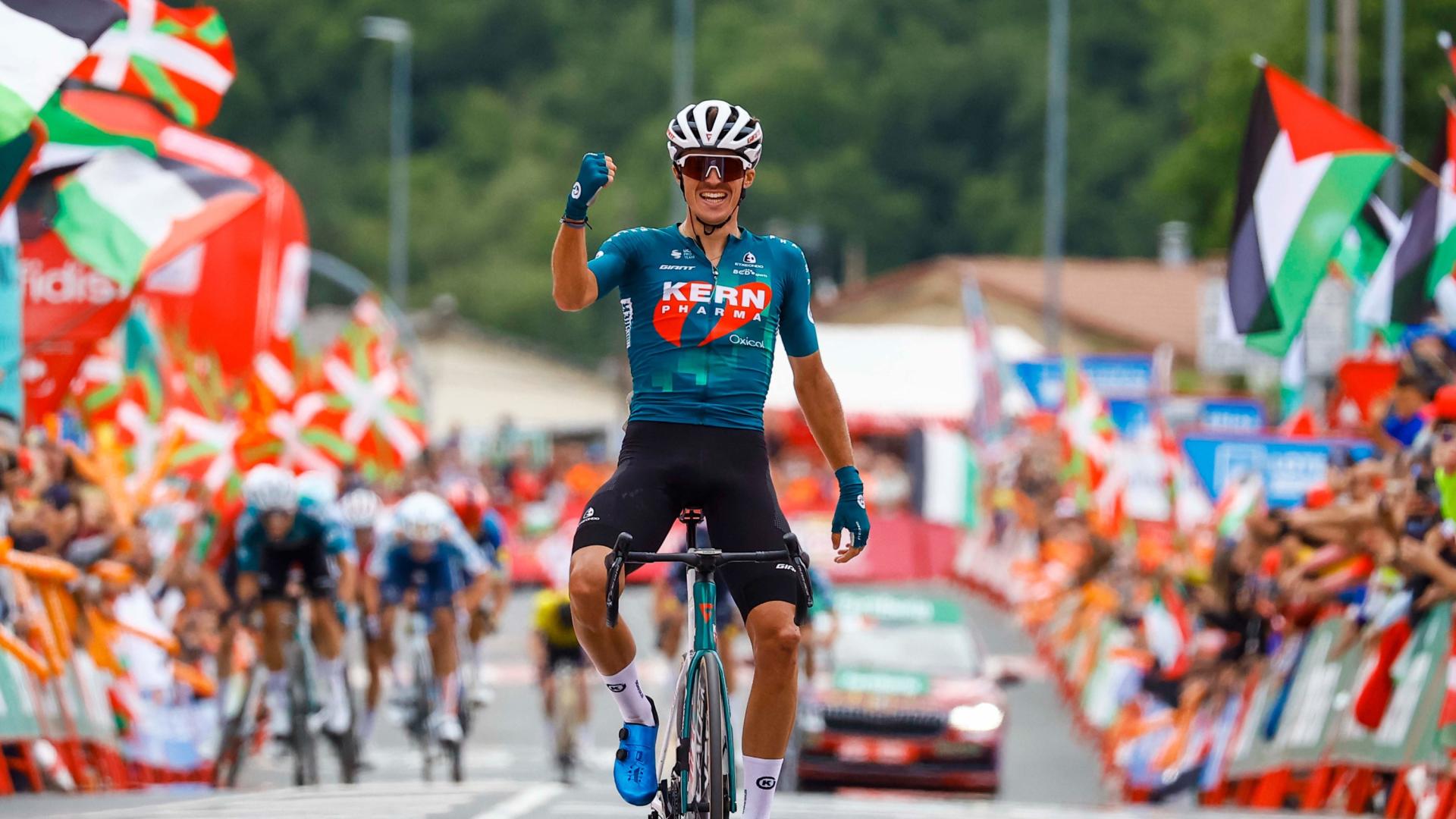 Urko Berrade ganador de la etapa 18 de La Vuelta 2024.

LA VUELTA

05/09/2024