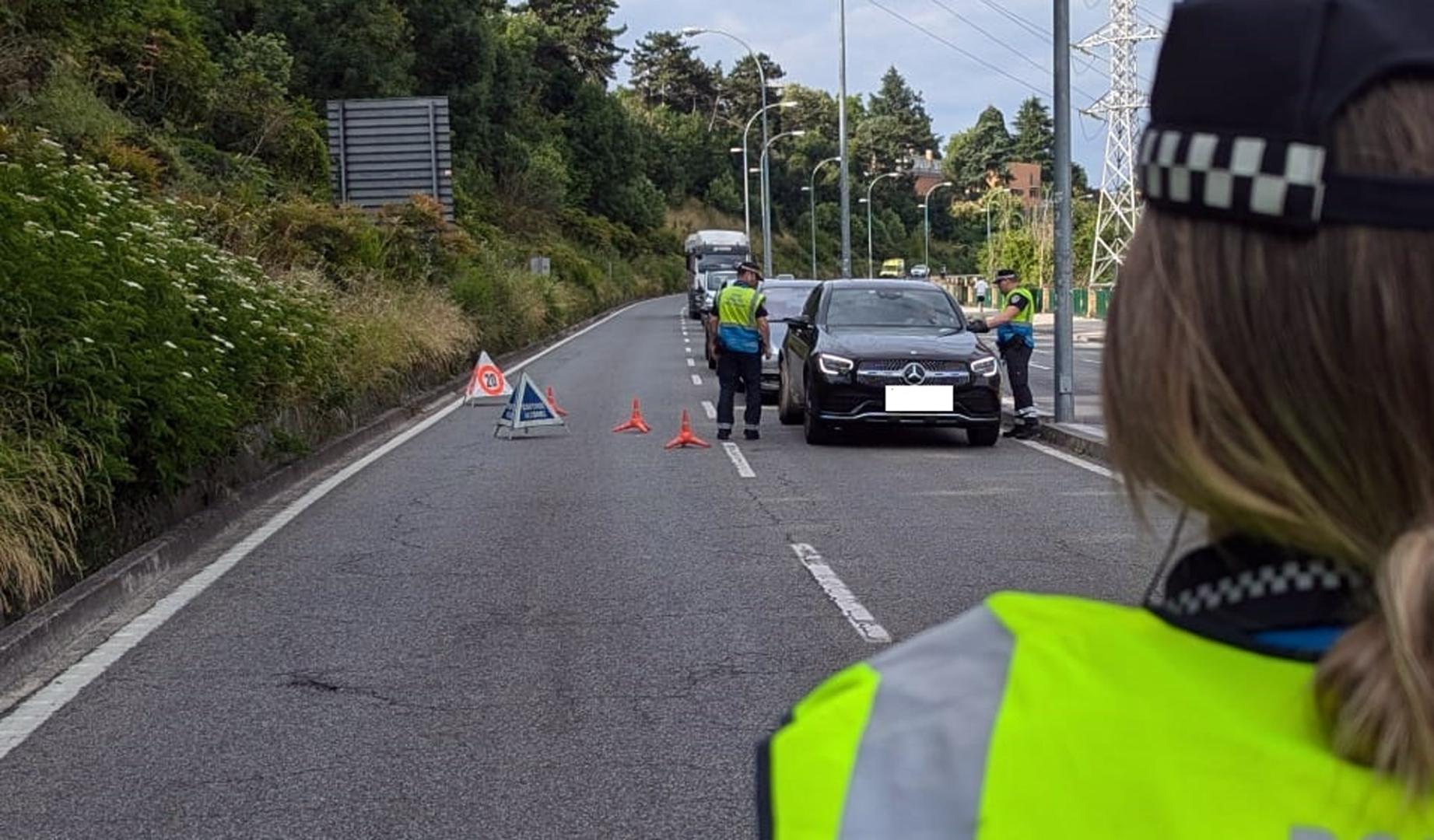 Control de alcohol y drogas en Pamplona