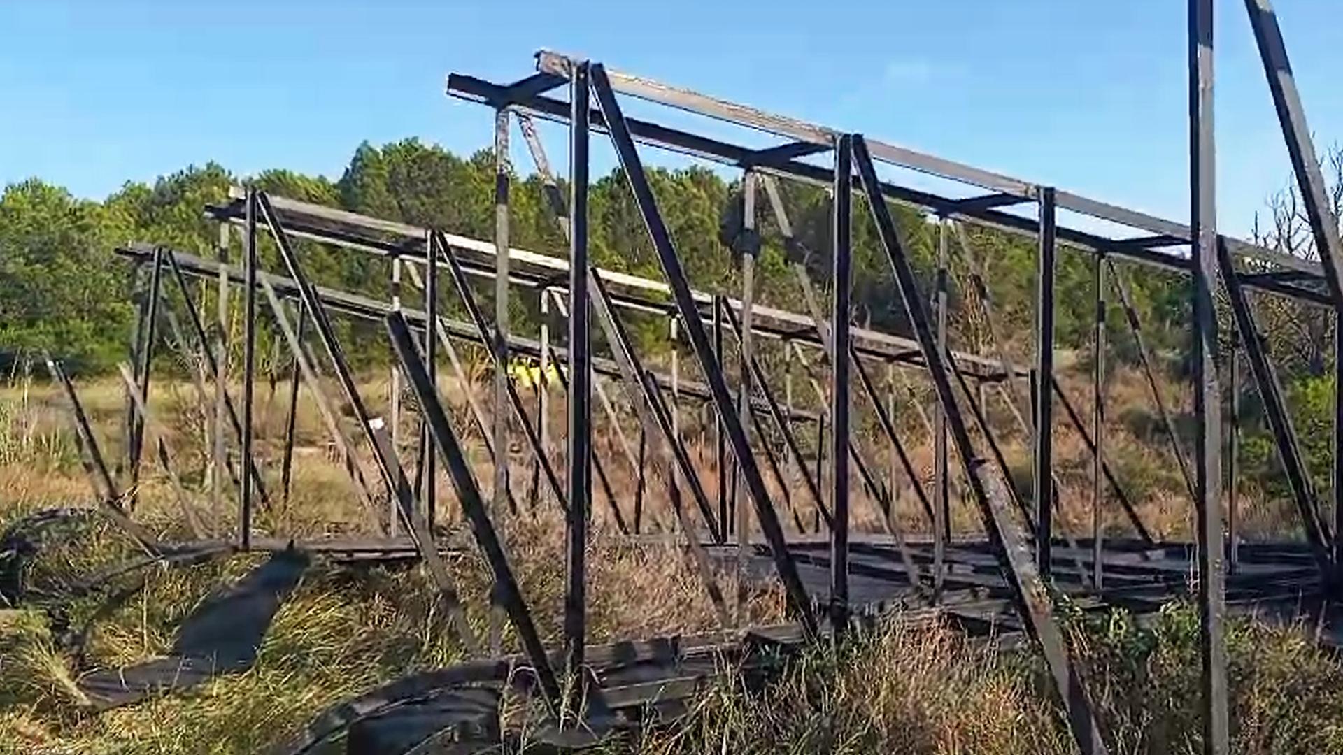 Vídeo del toro de Osborne derribado en Tudela