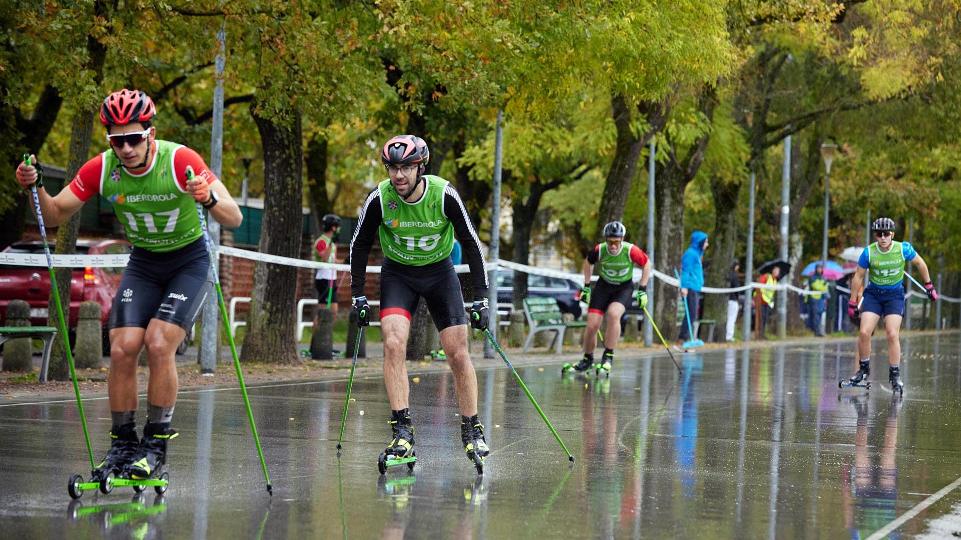 Fotos de las carreras de rollerski en Antoniutti./