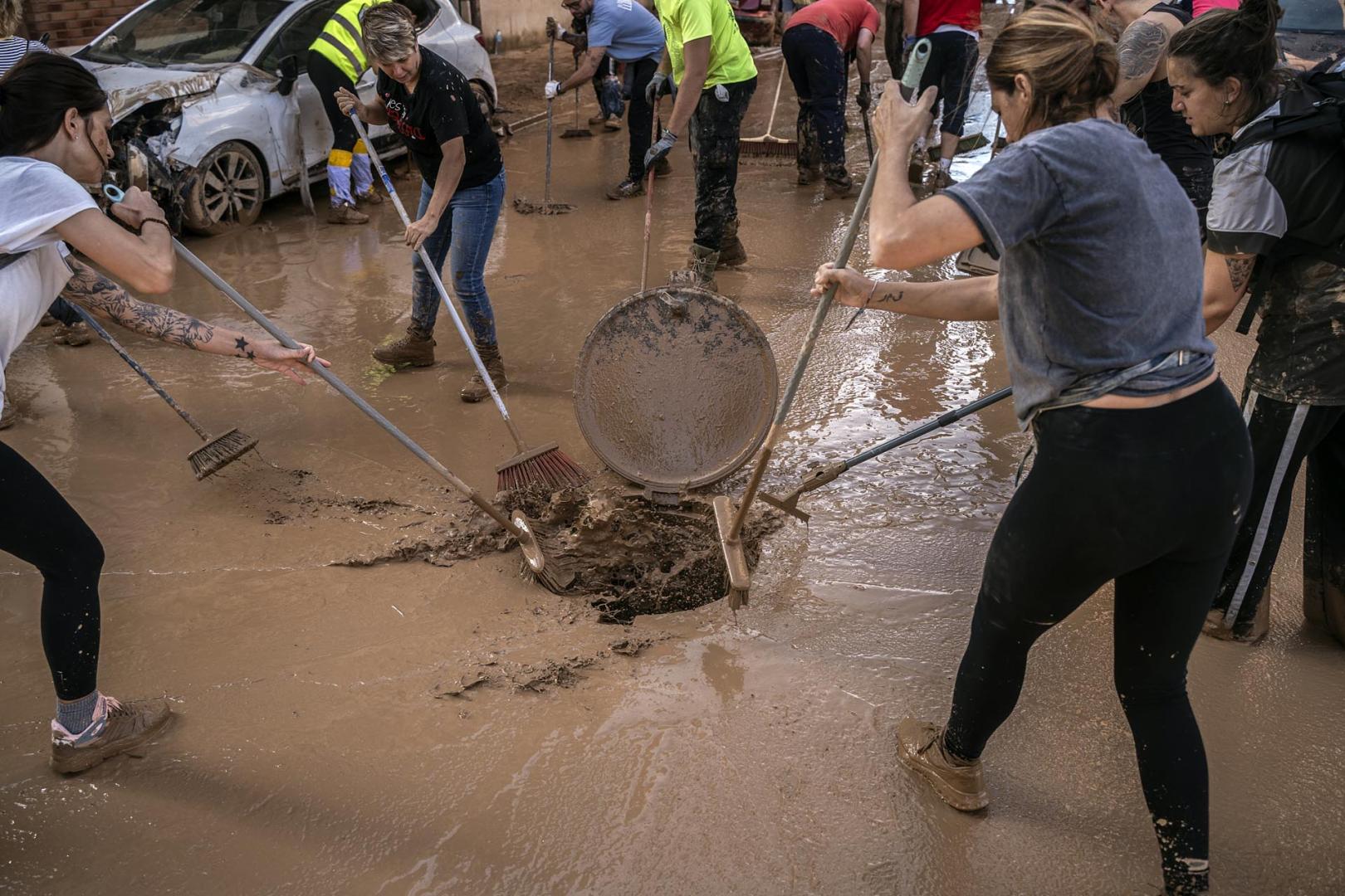 Efectos de la DANA en varias zonas de Valencia, viernes 1 de noviembre /